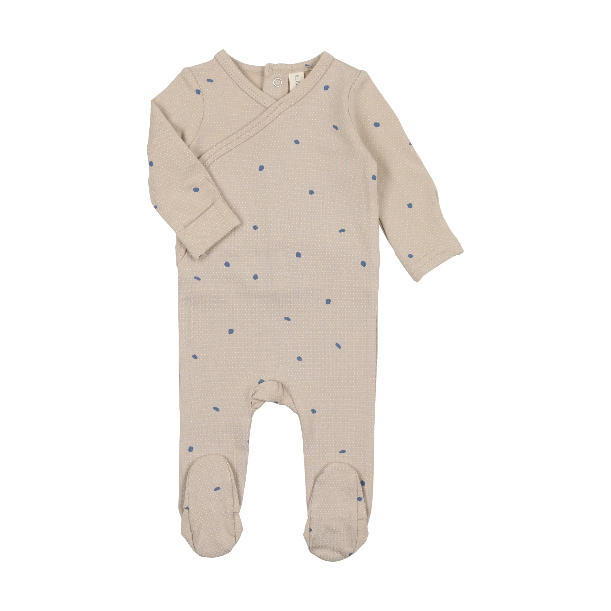 Lil Legs Printed Wrapover Footie Cloud - Image 3