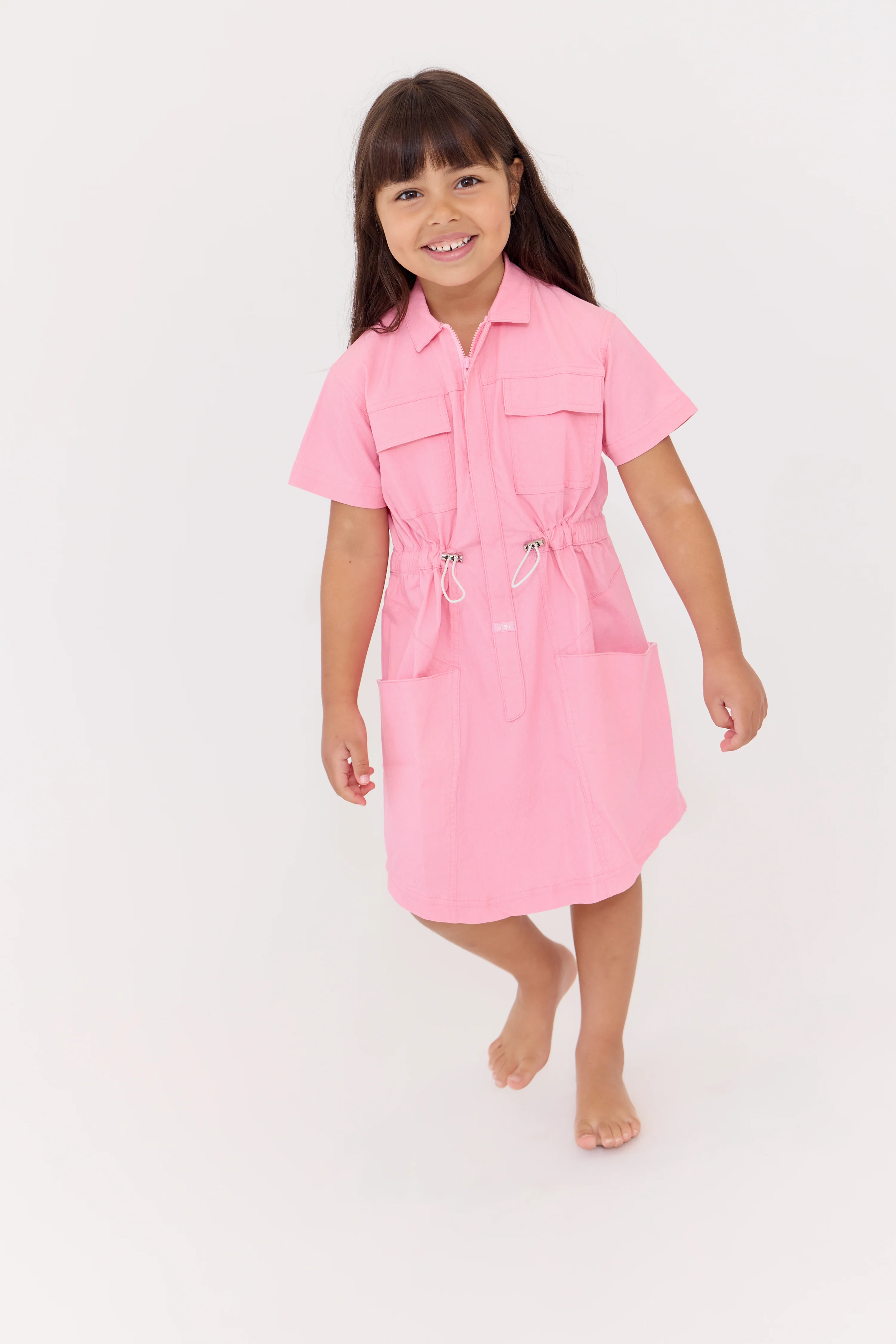 Crew Kids Pink Riley Dress - Image 2