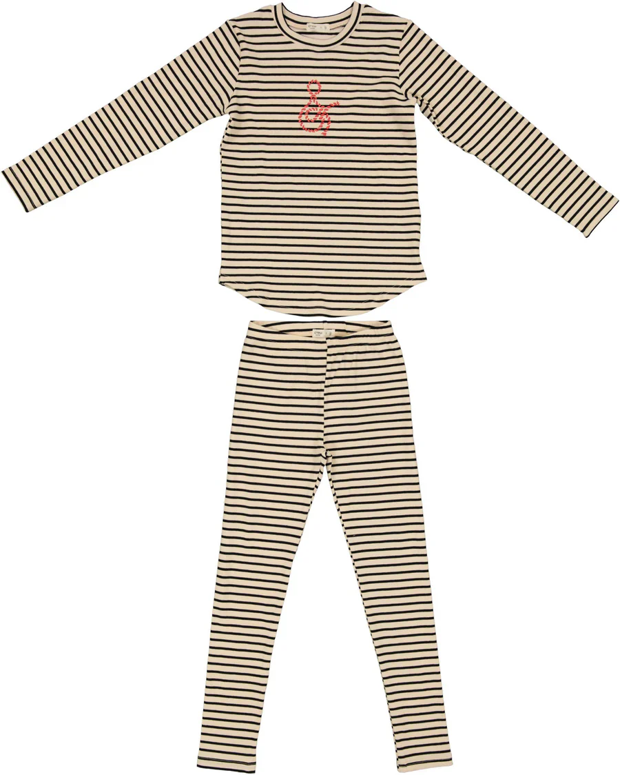 Crew Kids Striped Set - Red