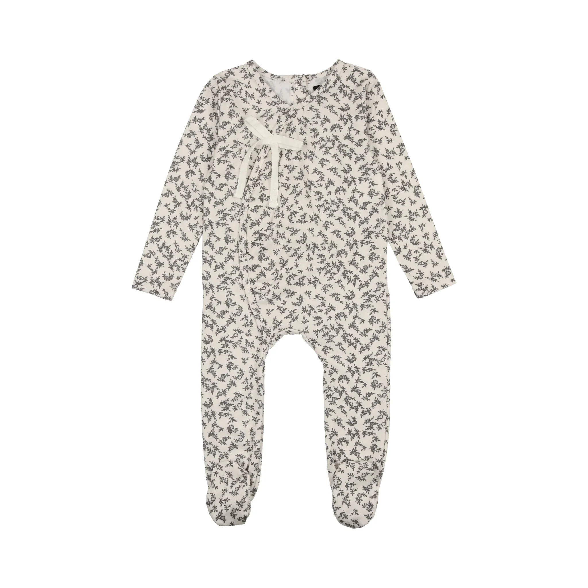 Cuddle & coo Floral Wrap Stretchie +Beanie