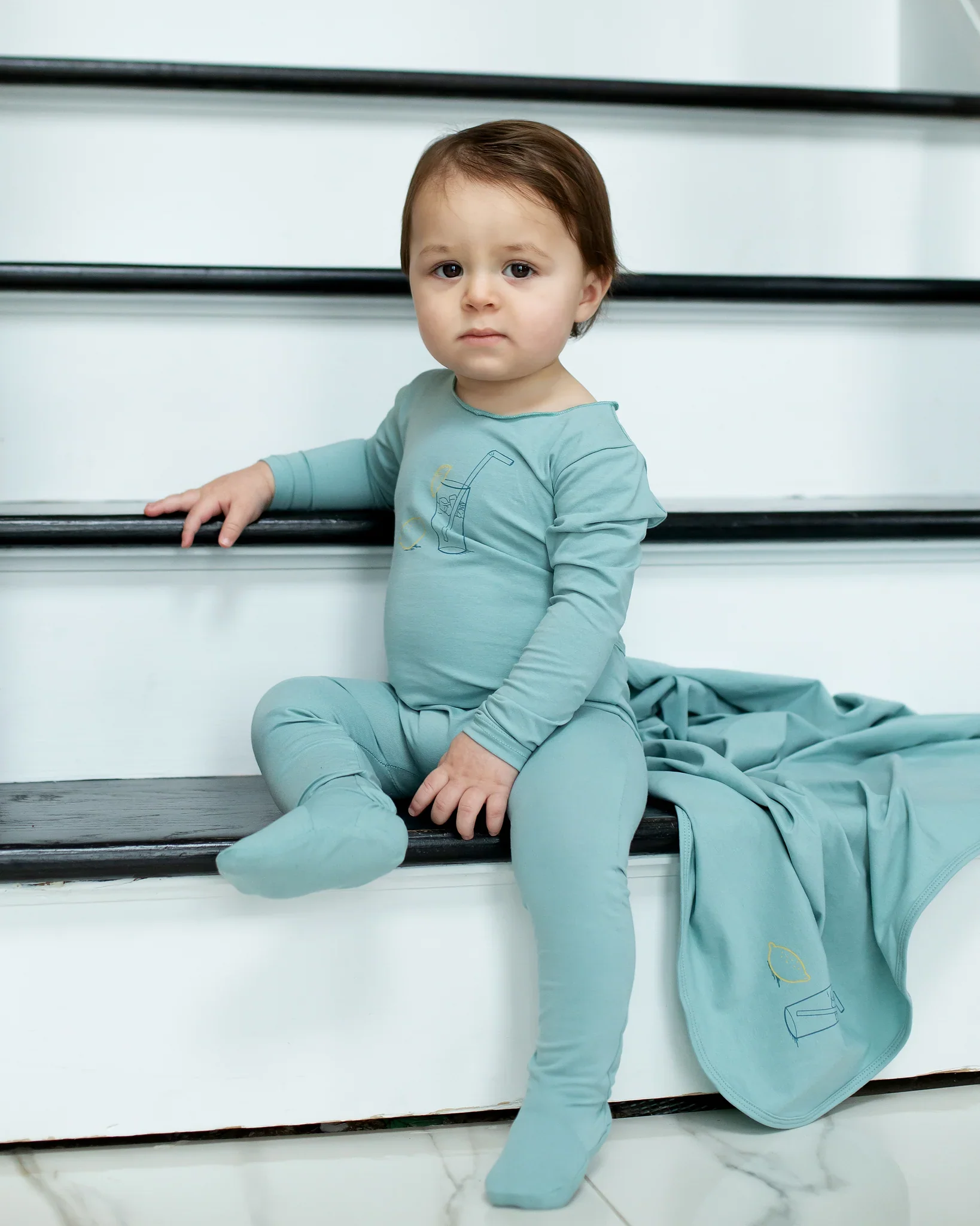 Cuddle & Coo Lemonade Strechie 3 PC Set - Image 2