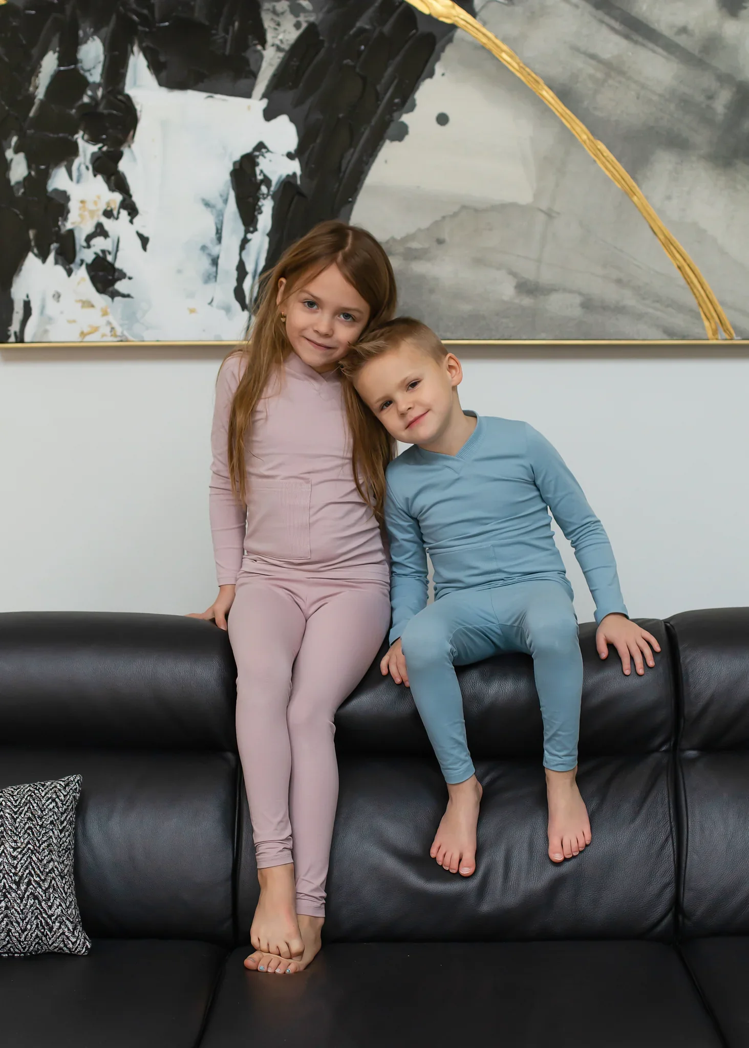 Cuddle & Coo Pink Ribbed Pocket Pajamas - Image 2