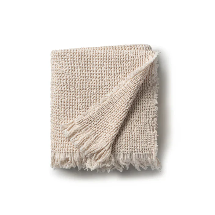 Domani Home Waffle Muslin Cream Baby Blanket - Image 2