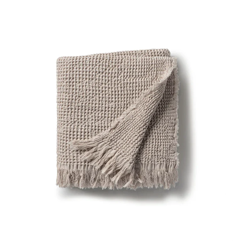 Domani Home Waffle Muslin Stone Baby Blanket - Image 2