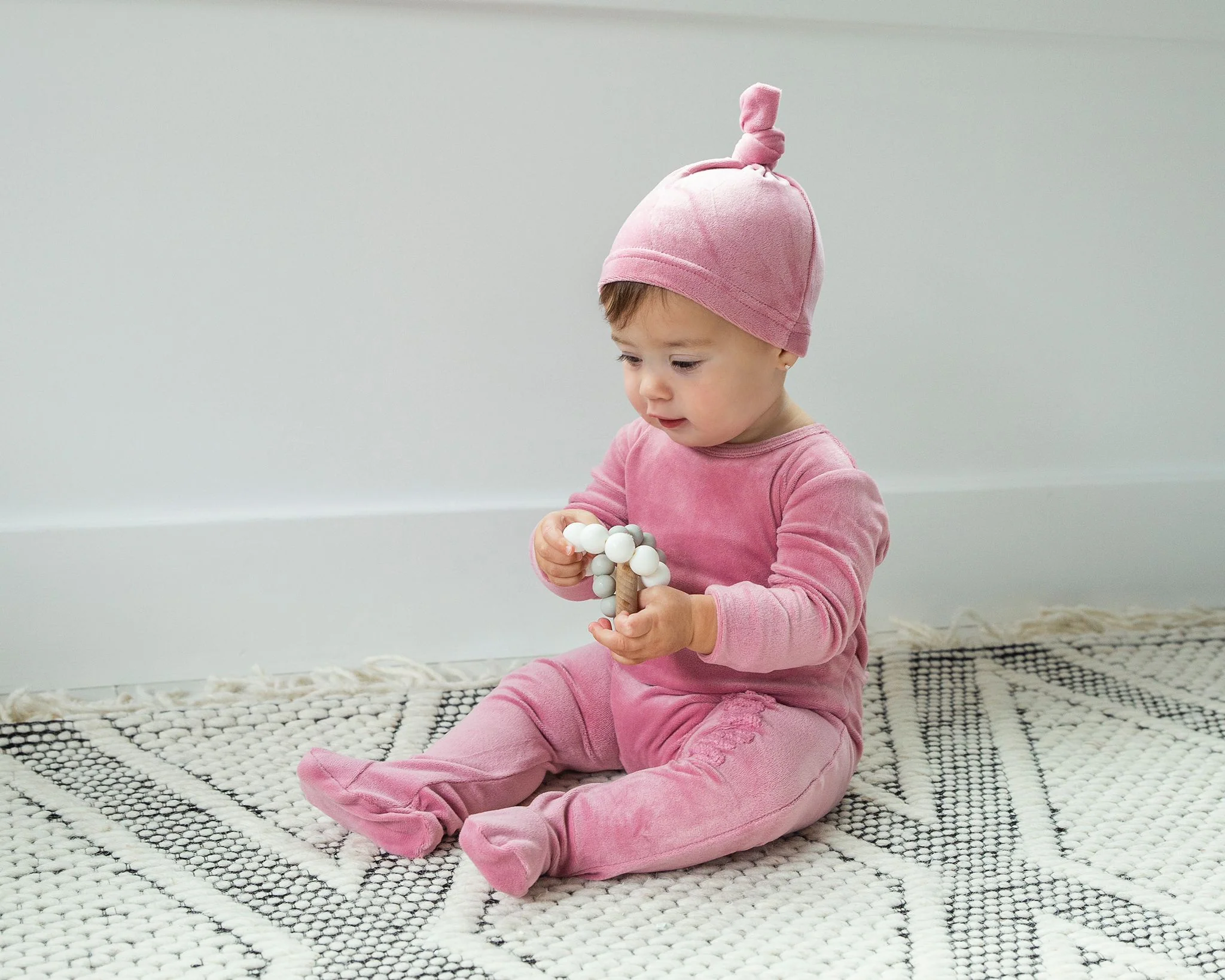 Cuddle & Coo Dream Big Pink Footie