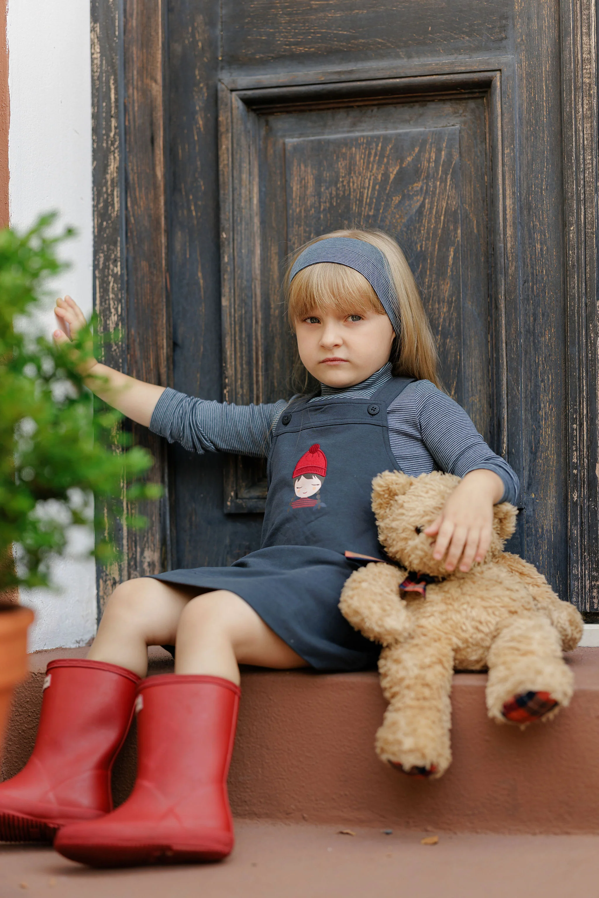Ely's & Co Autumn Kids Collection Jumper - Navy - Image 4