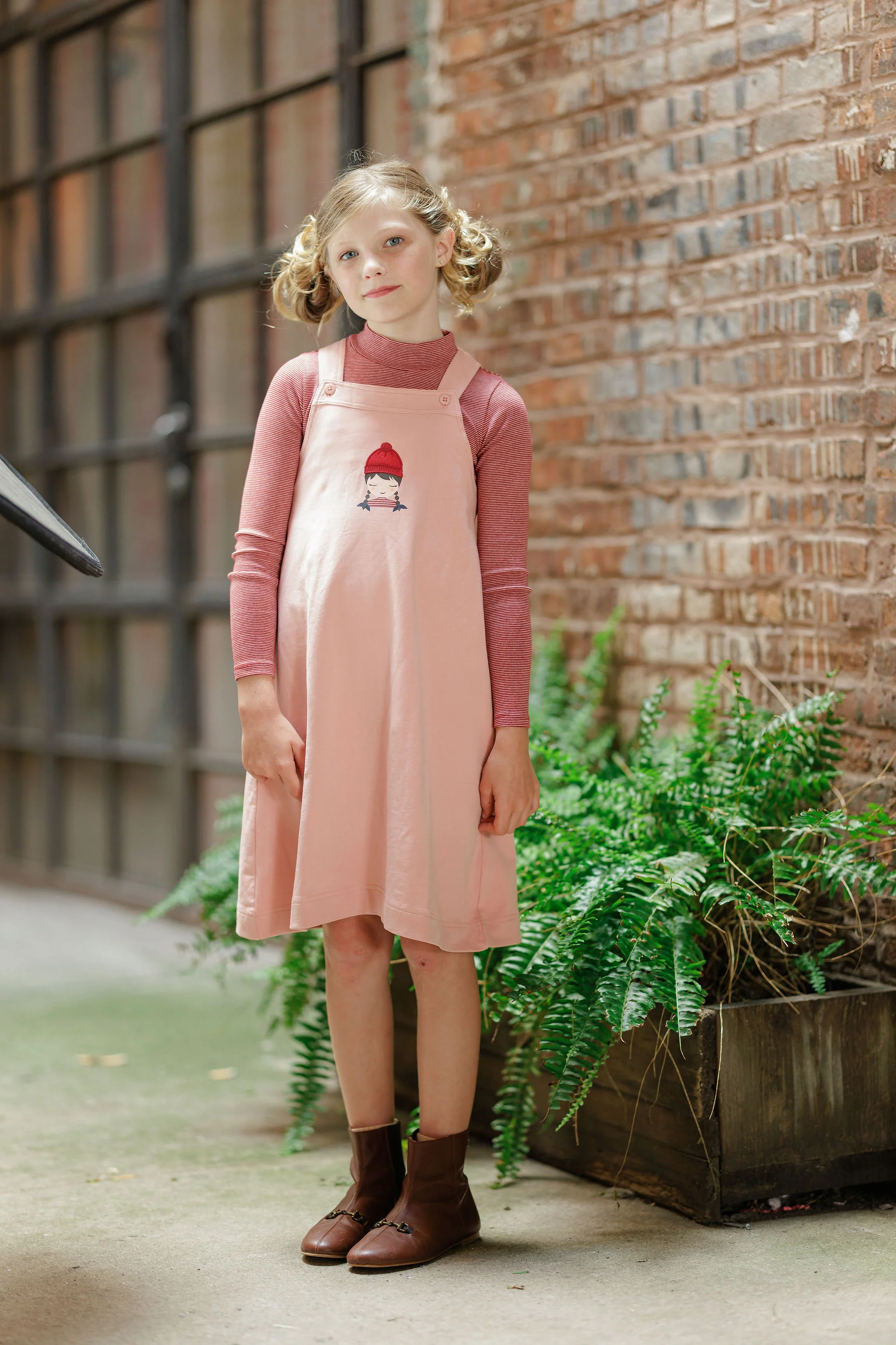 Ely's & Co Autumn Kids Collection Jumper - Pink - Image 2