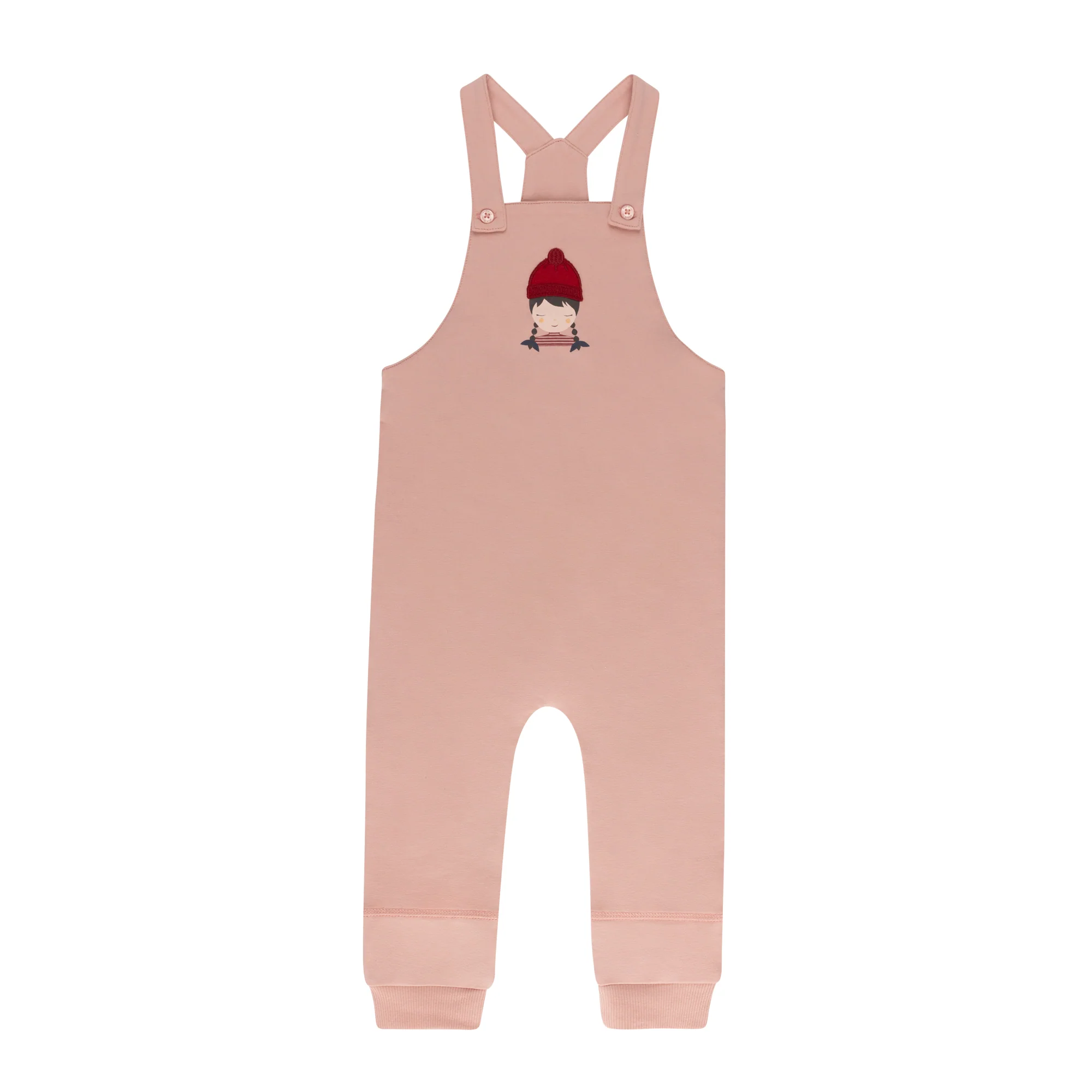 Ely's & Co Autumn Kids Collection Overalls - Pink