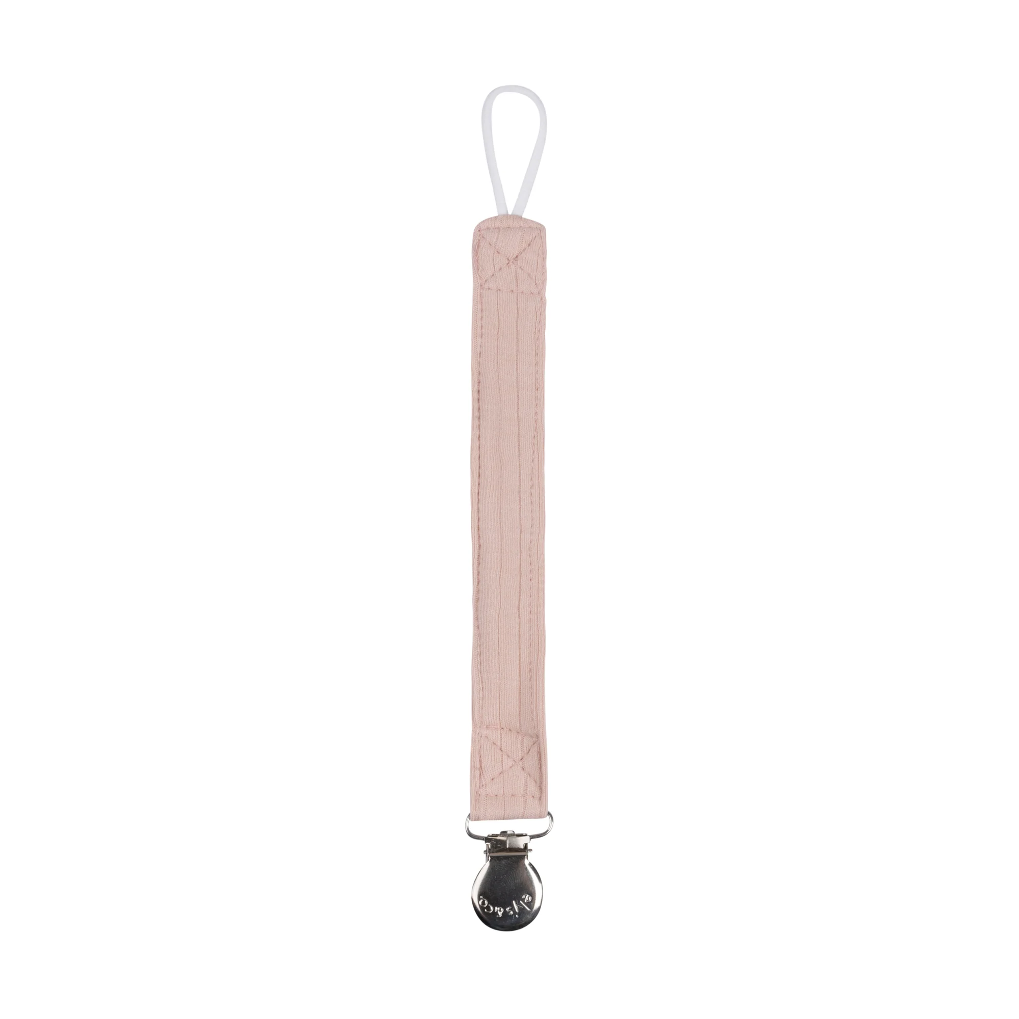 Ely's & Co. Organic Cotton Little One Pink Paci Clip/One Size