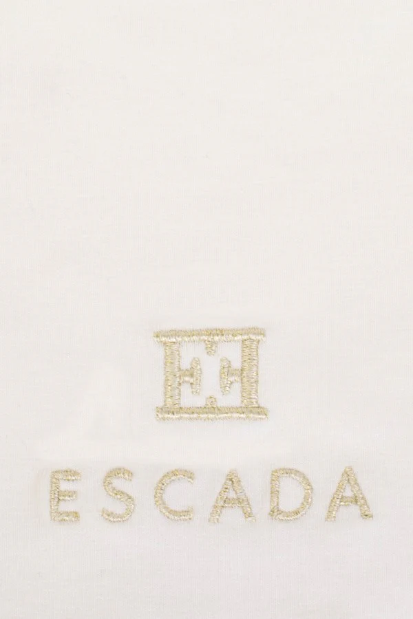 Escada Baby Girl Bib - Snow White - Image 2