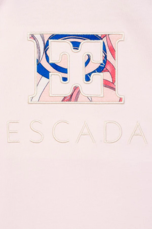 Escada Baby Girl SS Tee - Mauve Morn - Image 2