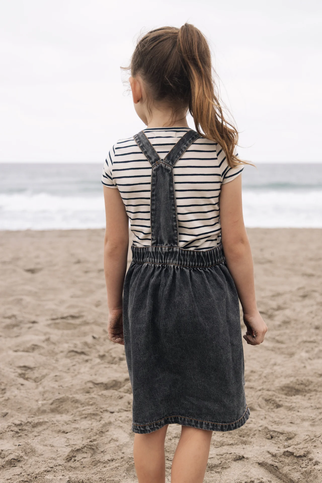 Farren & Me Denim Jumper - Black - Image 3