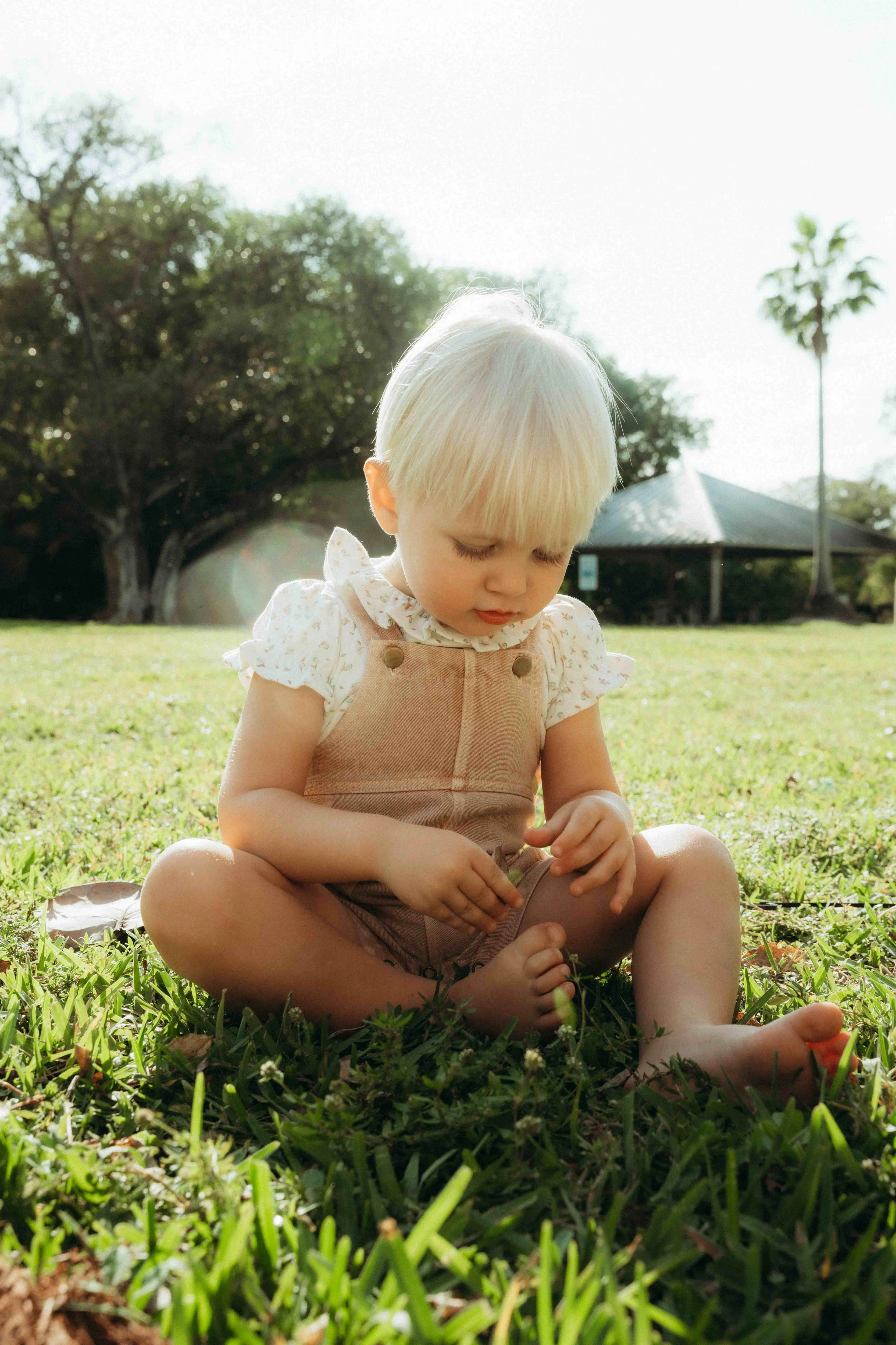 Farren & Me Denim Overall - Pale Pink Wash *RUNS SMALL* (size up 2 szs)