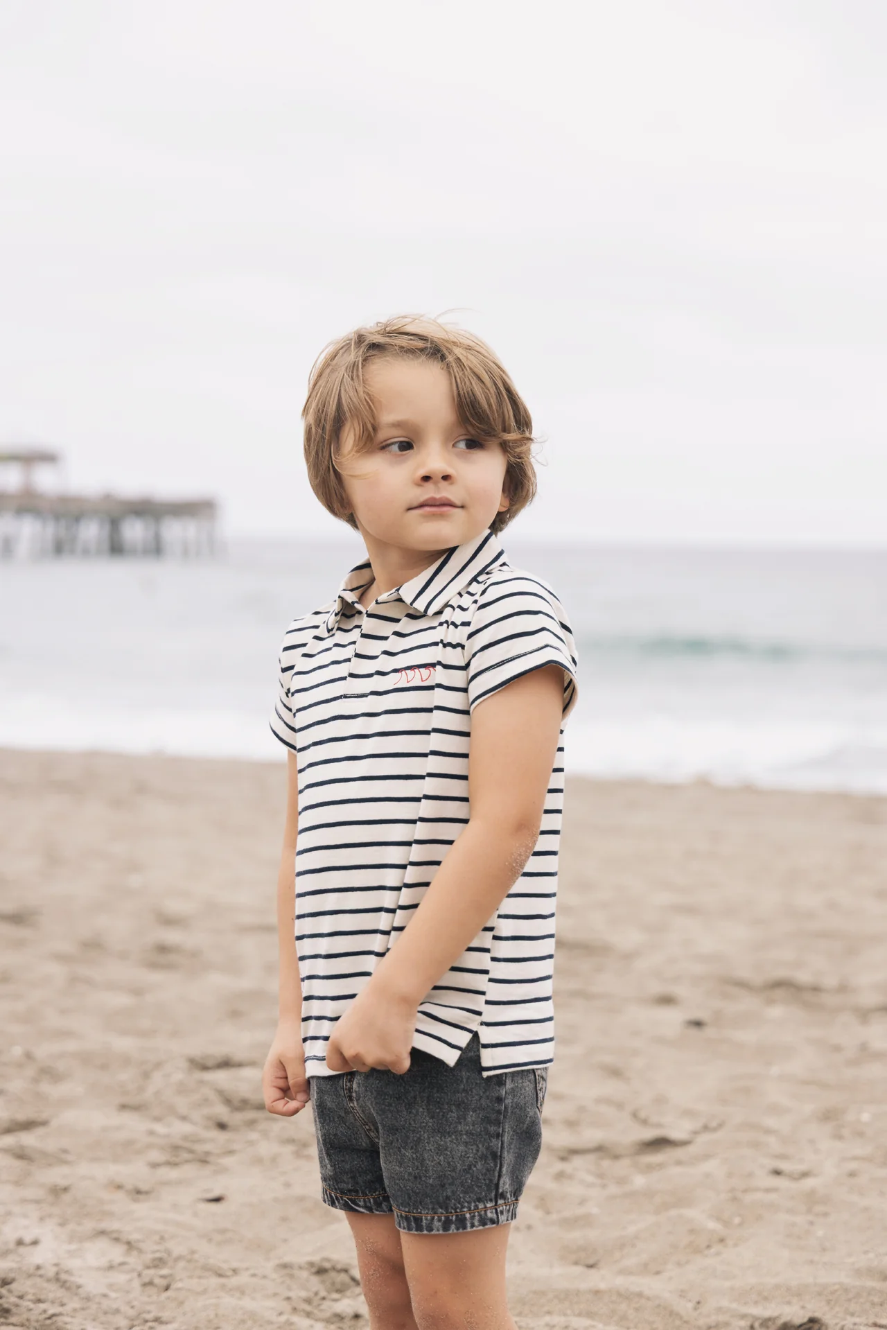 Farren & Me Denim Shorts - Black - Image 3