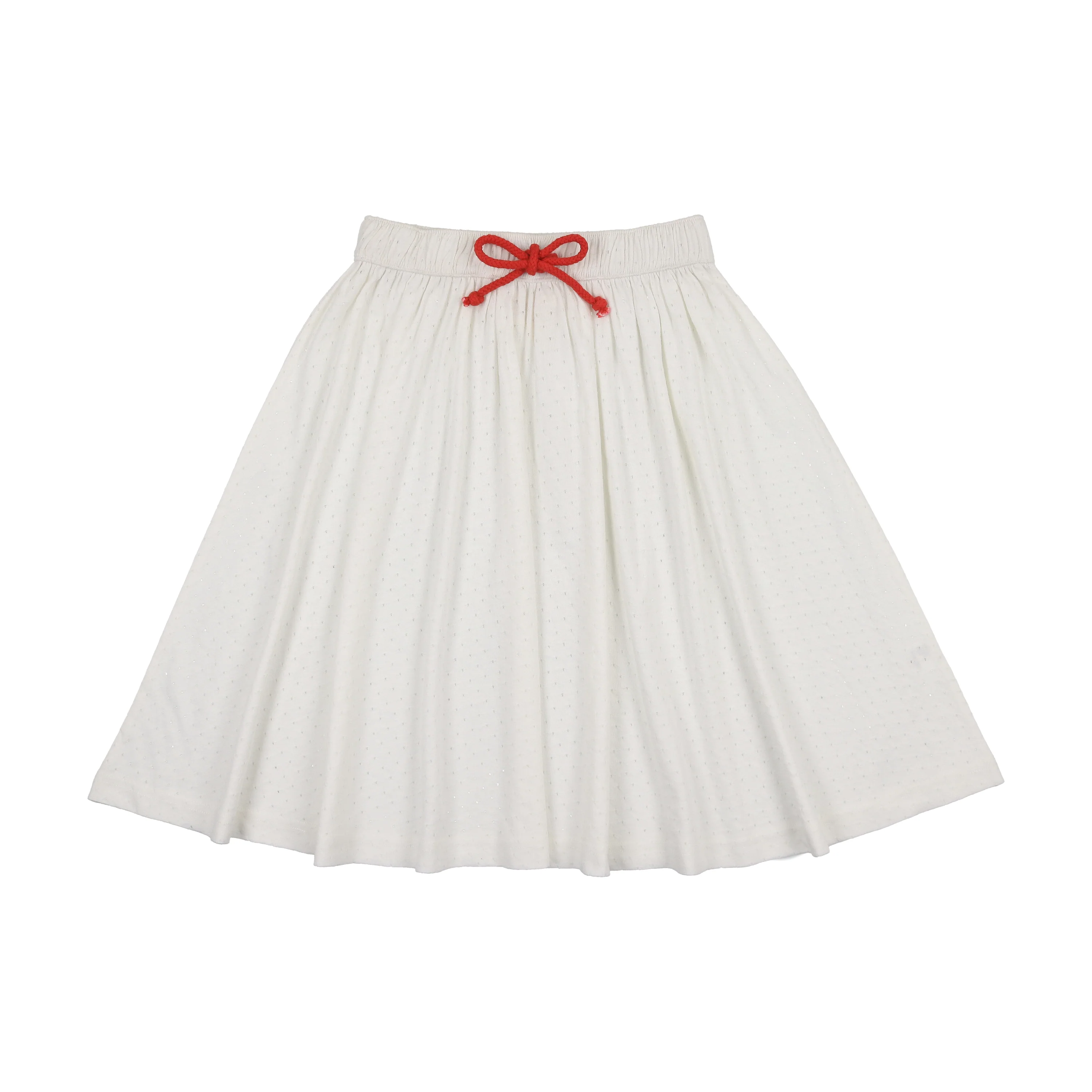 Farren & Me Tennis Mesh Skirt - Ecru