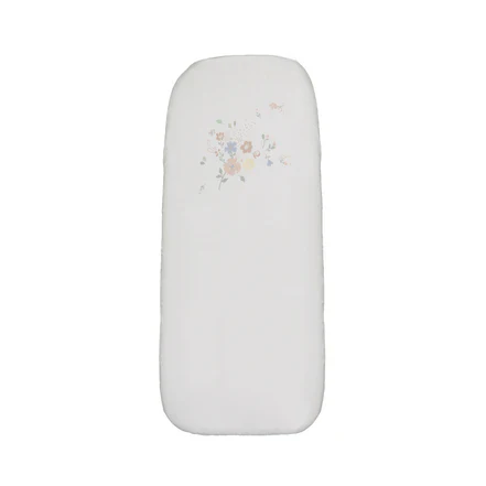 Peluche Floral Gingham Crib Sheet - Image 2
