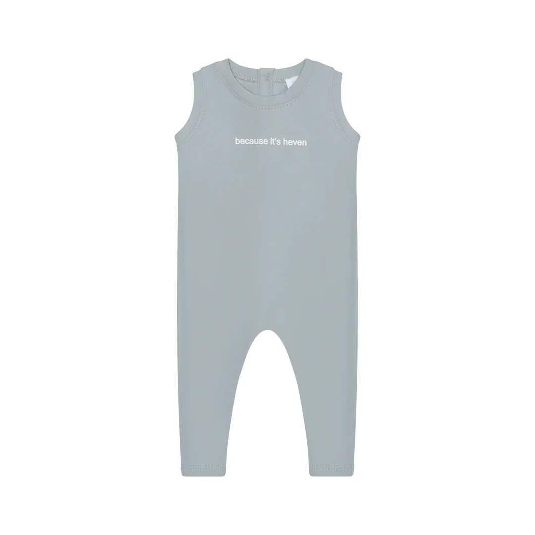Heven H15 Baby Essentials Ribbed Romper - Light Blue