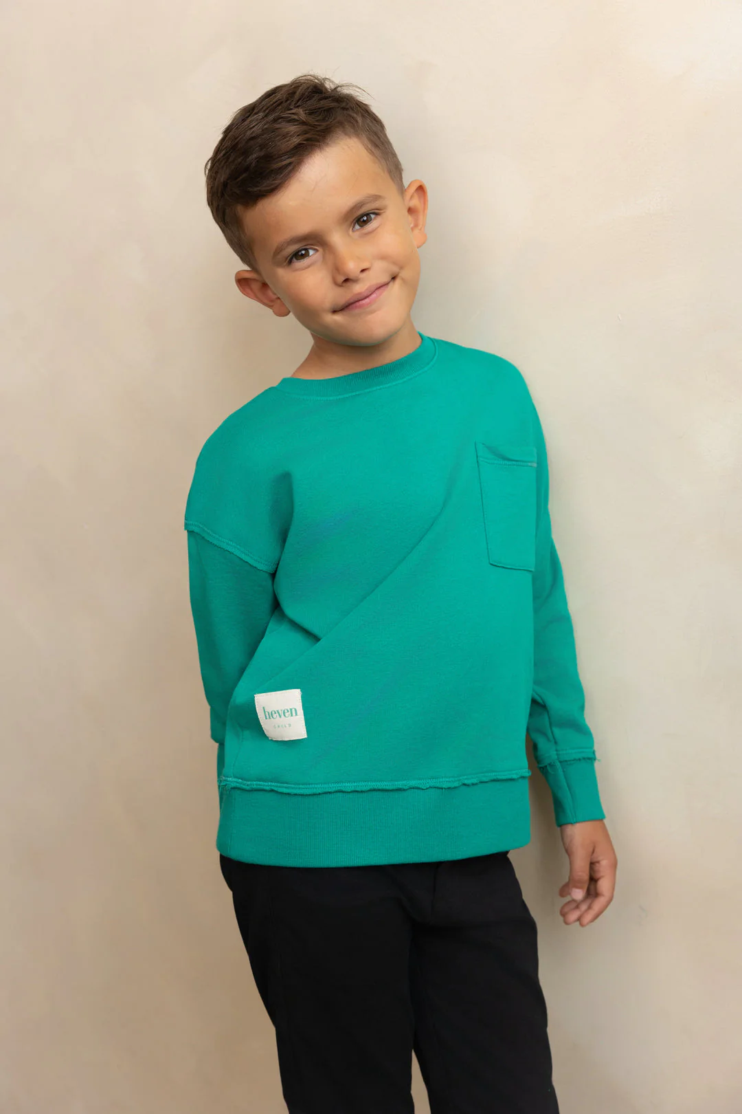 Heven Boys Sweatshirt H40 - Green