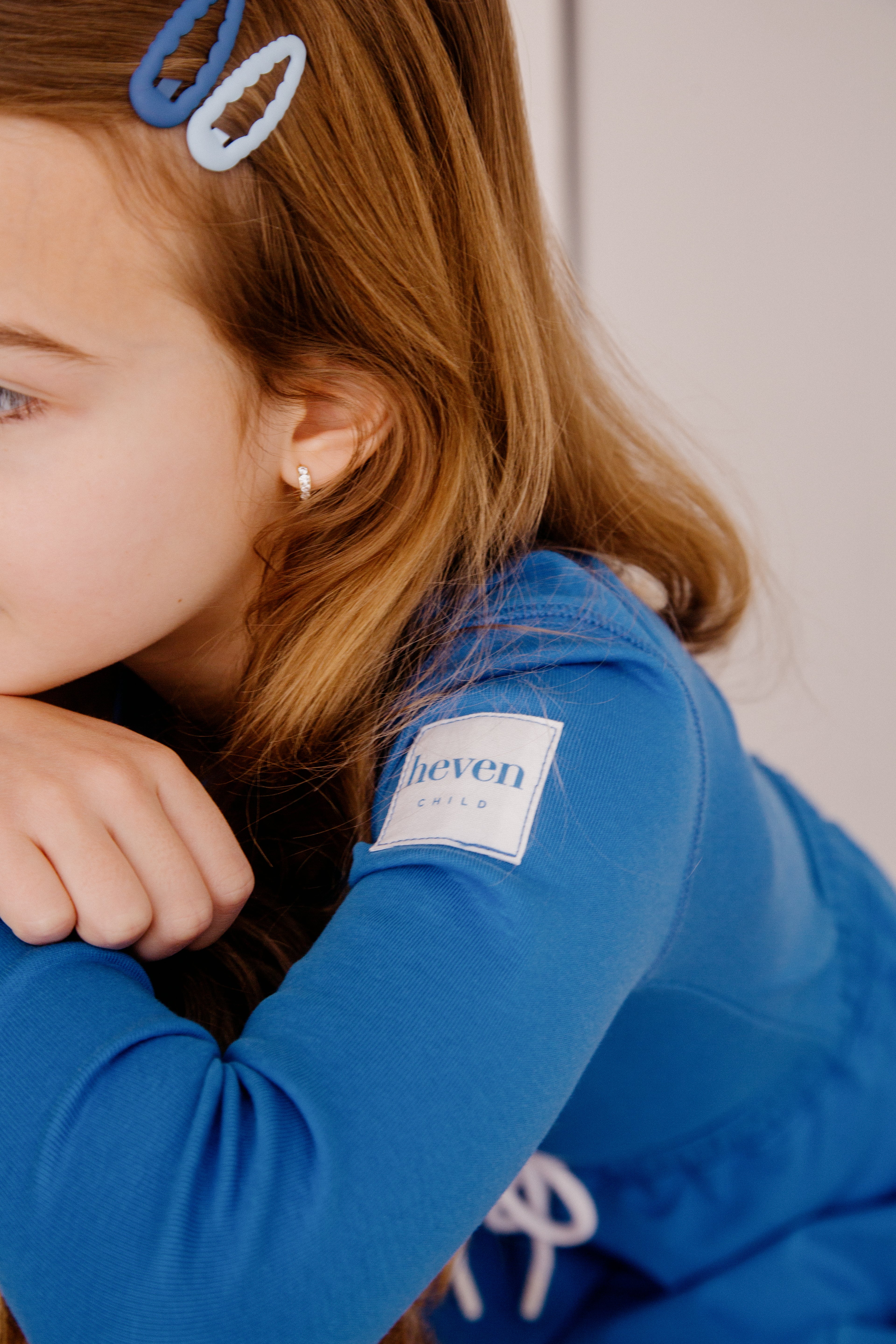 Heven Girls Long Sleeved T-shirt - Blue (H59) - Image 2