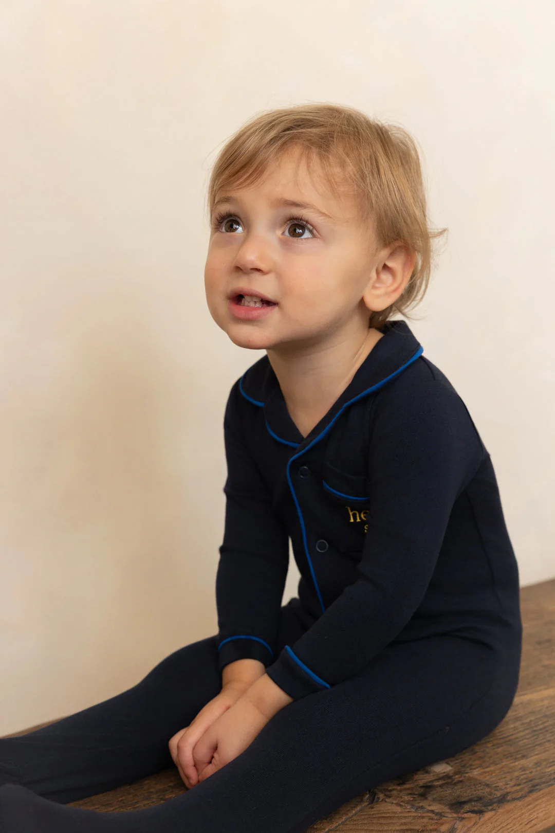 Heven Lounge Footie PJ12 - Navy