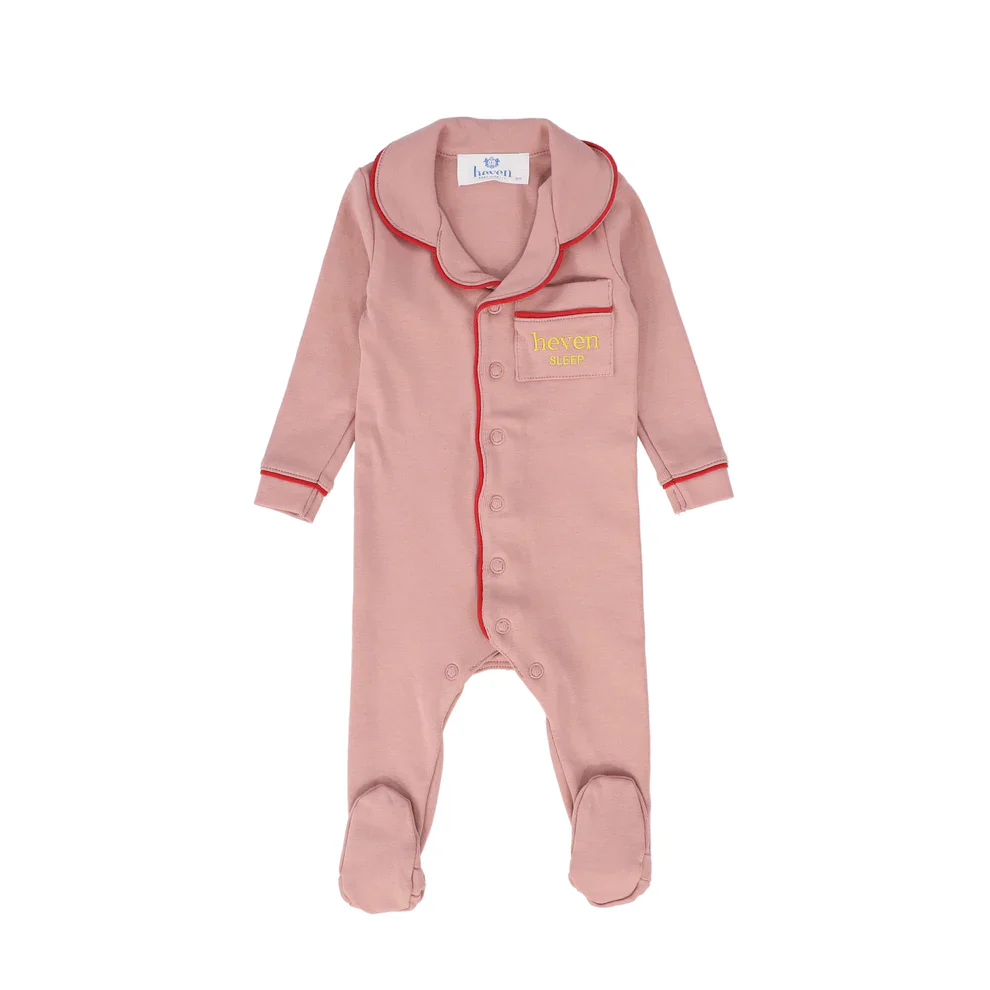 Heven Lounge Footie PJ12 - Pink - Image 2