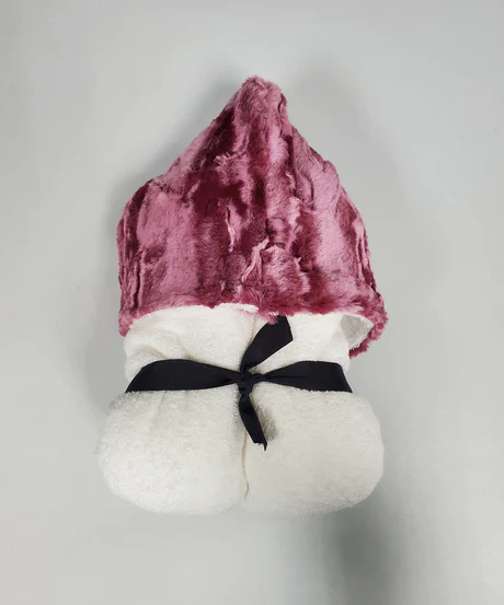 Winx & Blinx Marble Raspberry Hooded Towel