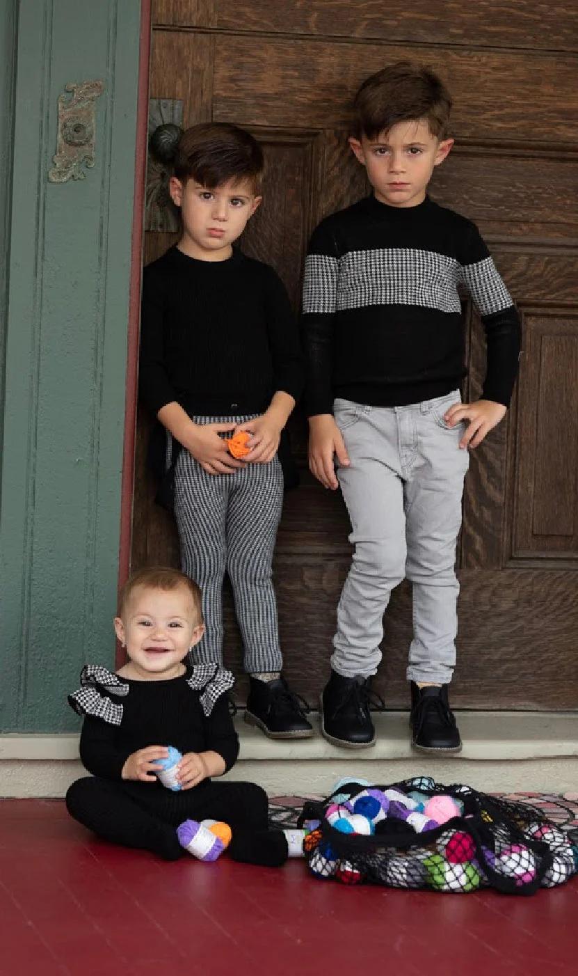 Houndstooth Knit Set - Image 3