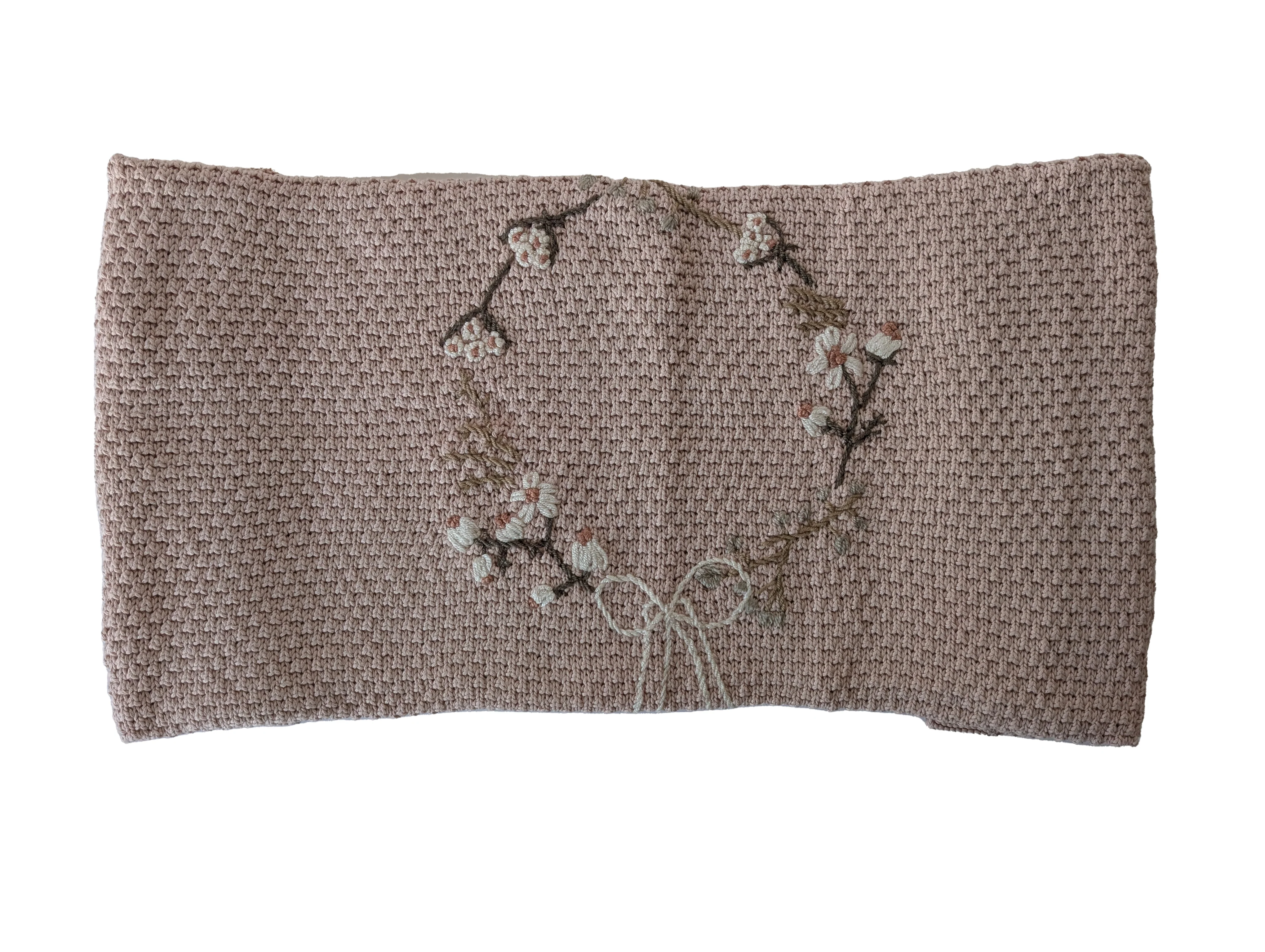 Inimini Blanket 2610B - Soft Mauve - Image 2
