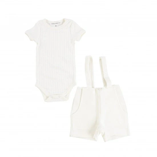 Ivory Boys Overalls & T-Shirt - Image 2
