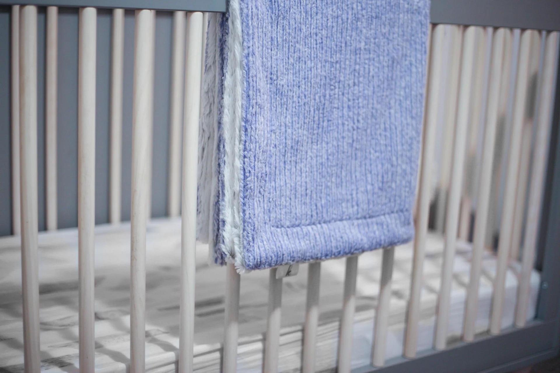 Kidu Weave Sky Blue Blanket - Image 2