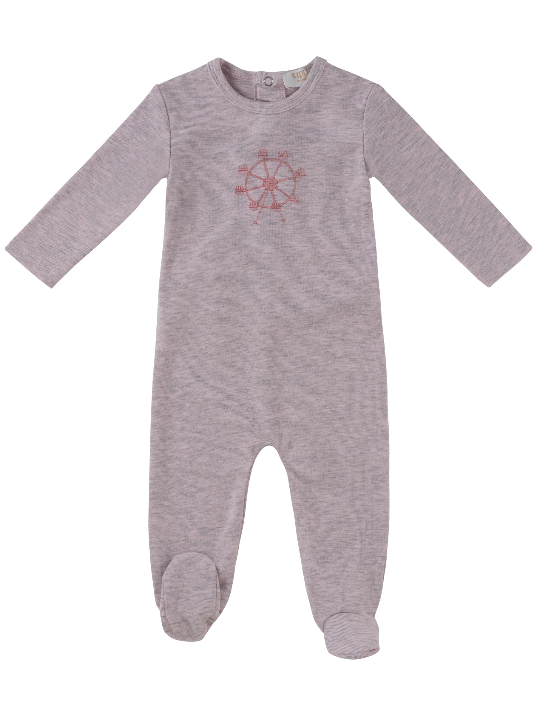 Kipp Baby Carousel Footie - Pink
