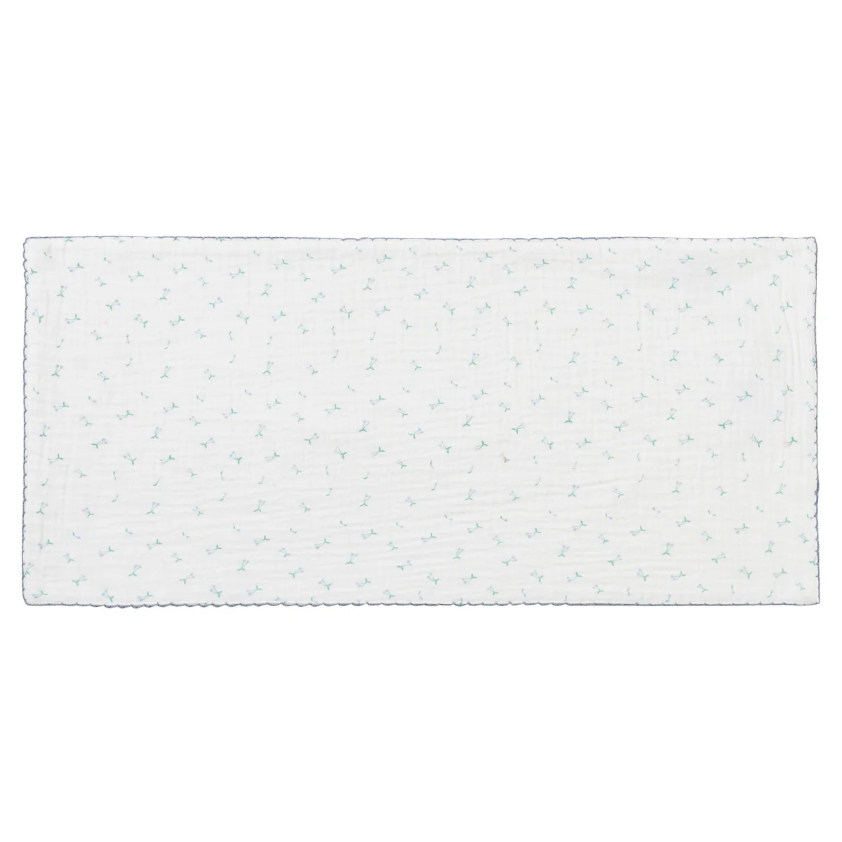 Kipp Cherry Burp Cloth Set Of 3 - Blue - Image 3