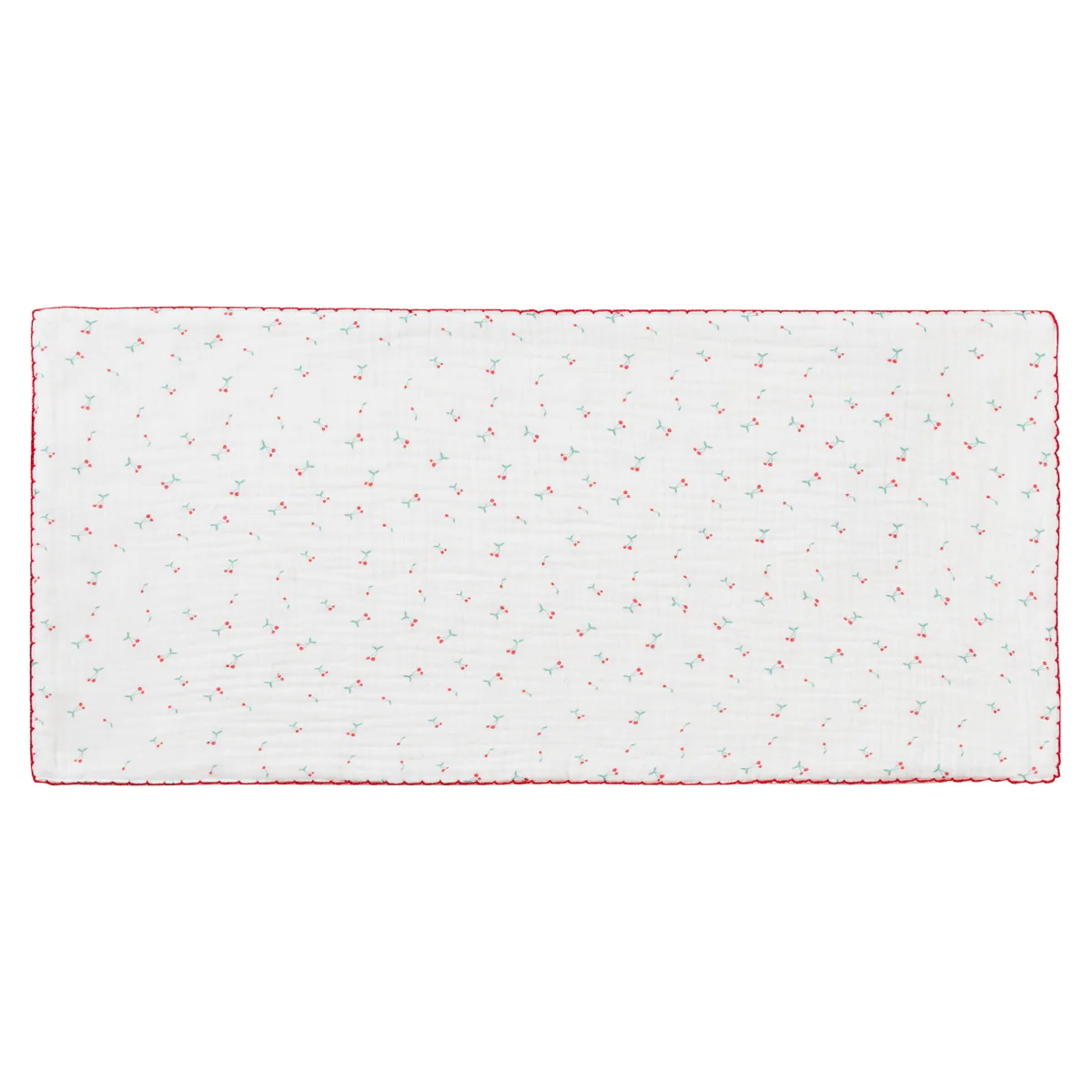 Kipp Cherry Burp Cloth Set Of 3 - Red - Image 2
