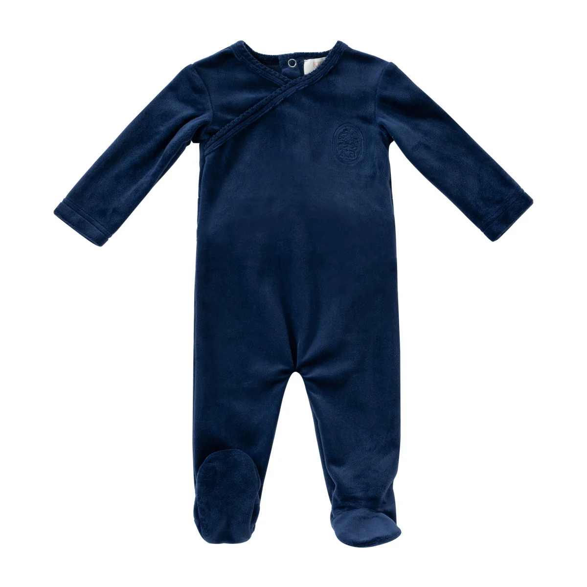 Kipp Embroidered Romper - Navy
