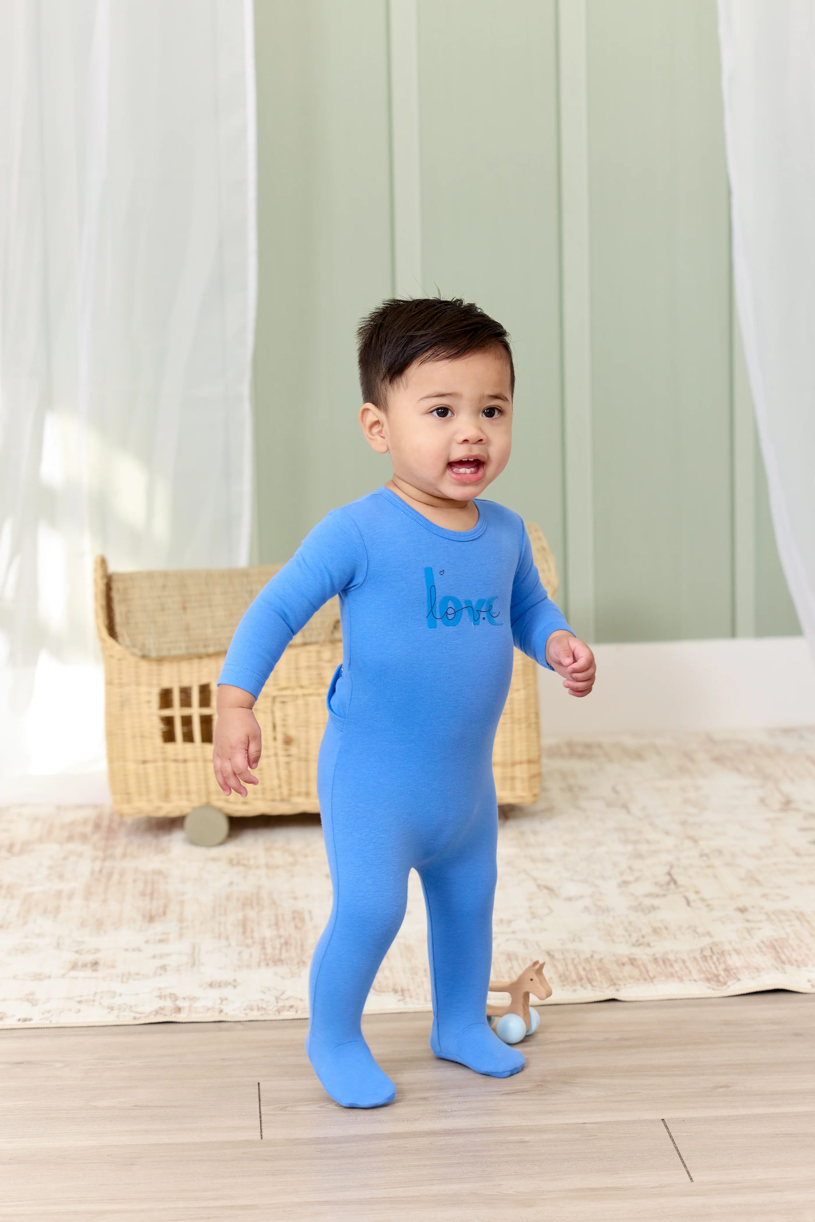 Kipp Love Romper - Blue - Image 2