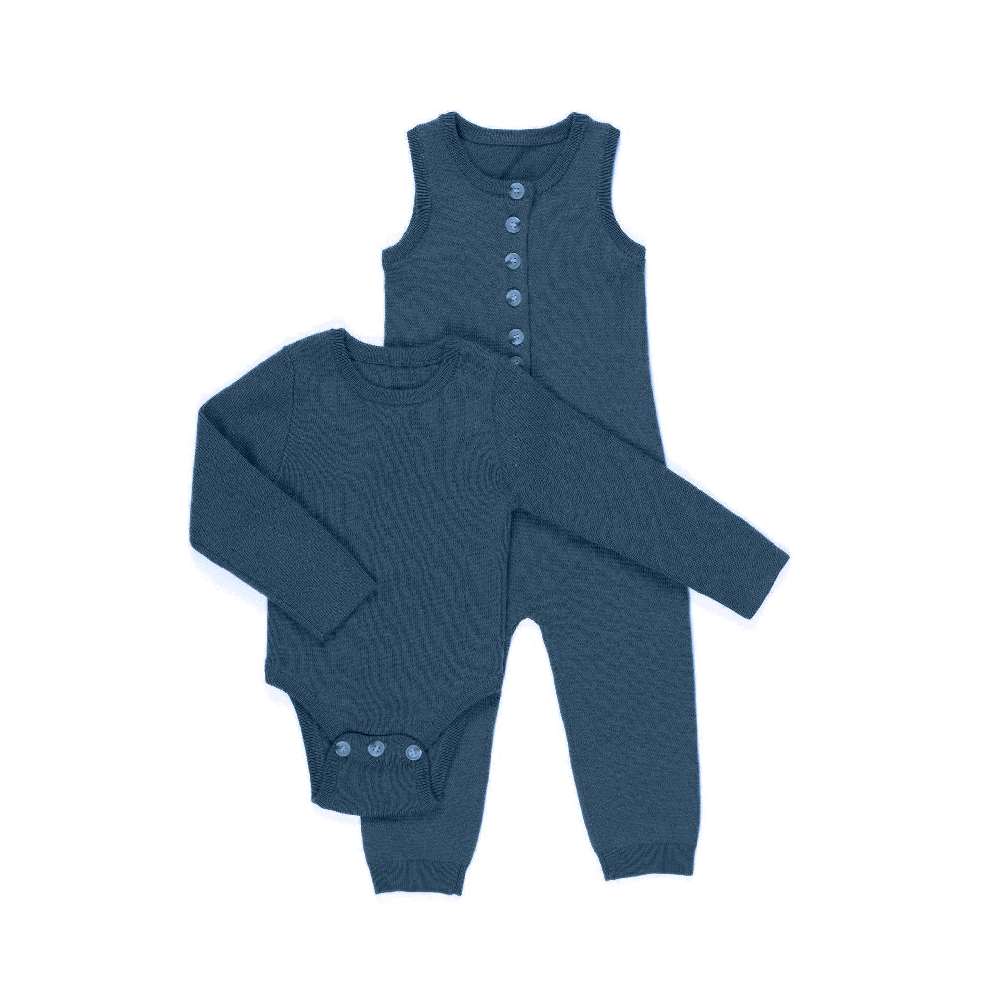 Kipp Romper Set - Blue