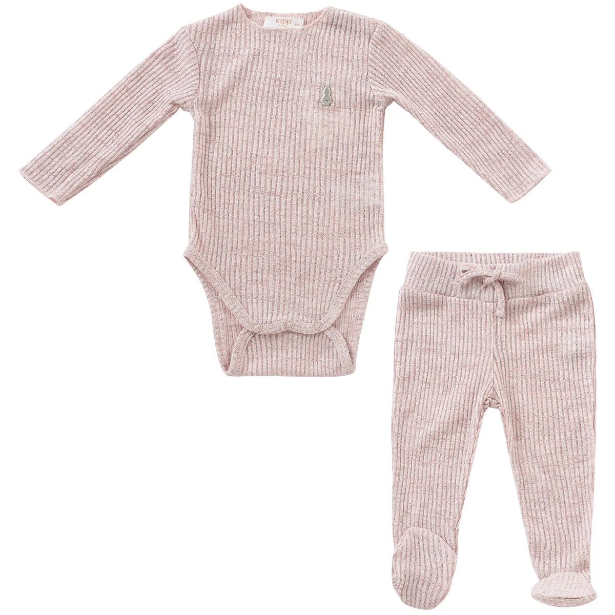 Kipp Slub Knit 2PC Set - Pink