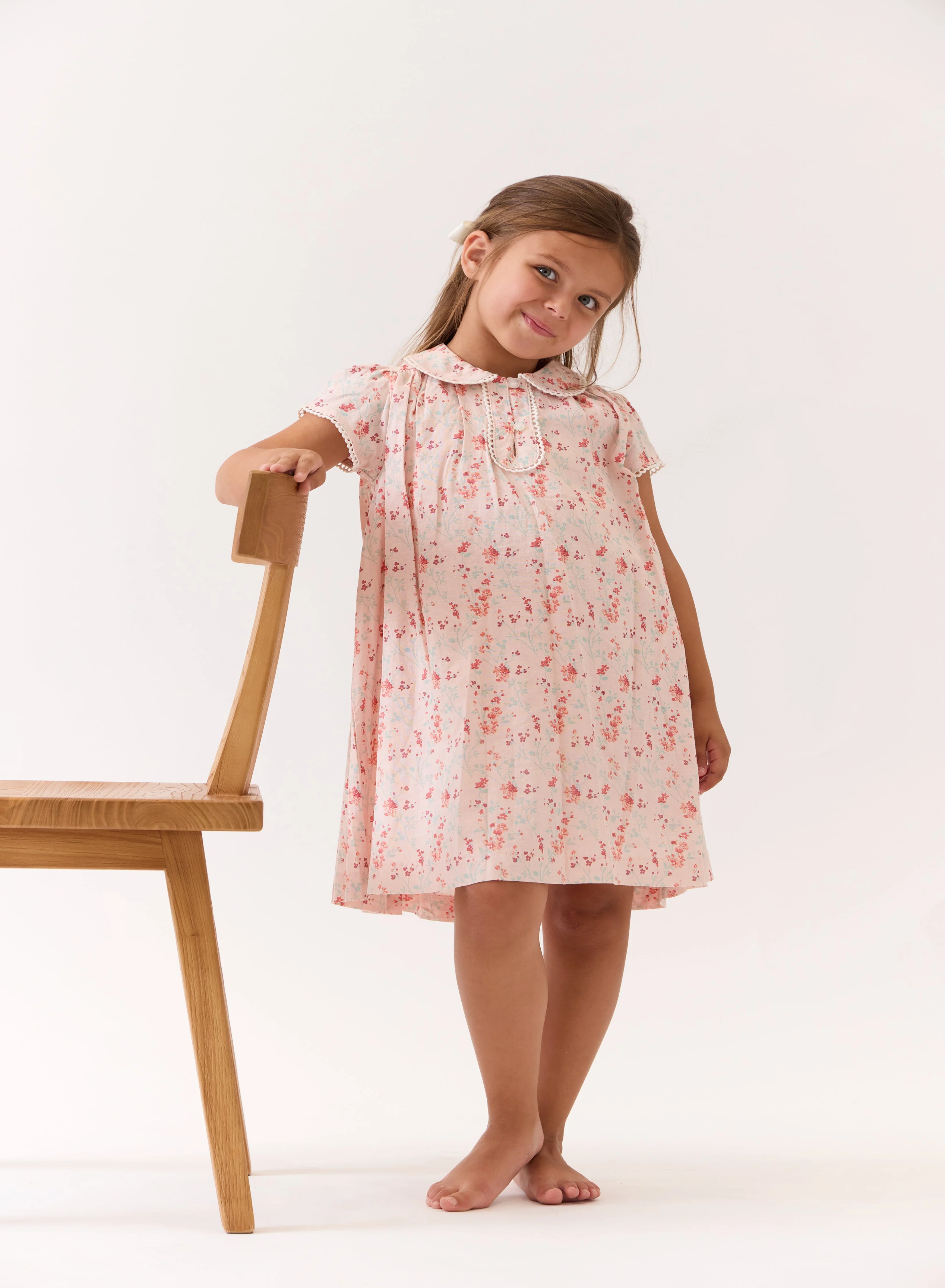 Klai Pink Floral Dress
