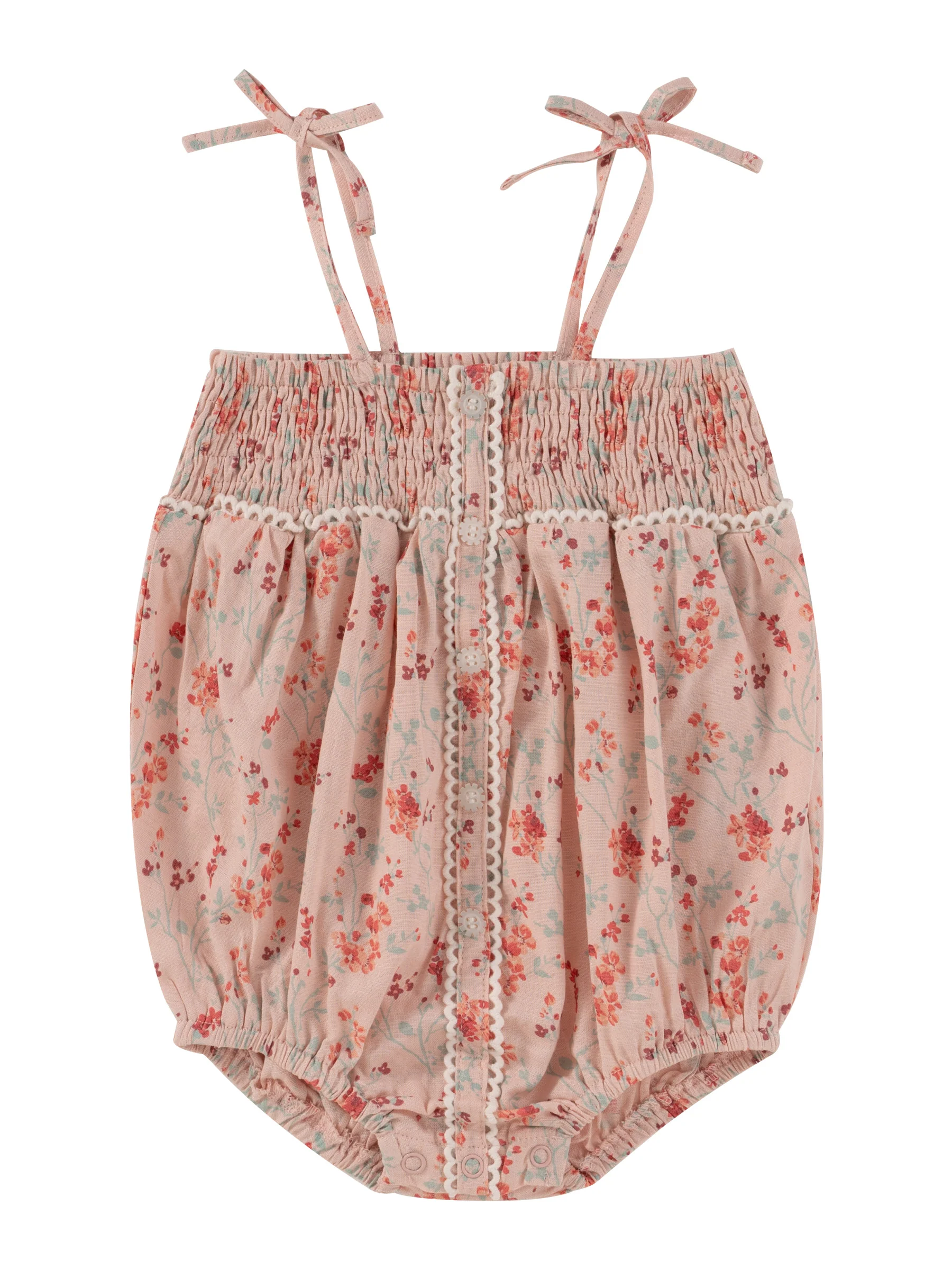 Klai Pink Floral Romper