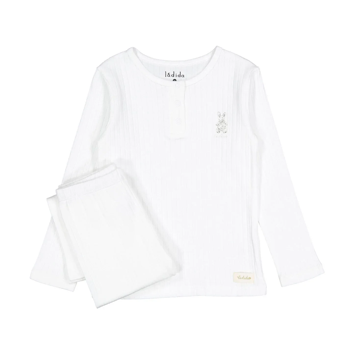 Ladida Cotton Bunny Pajamas - Sand