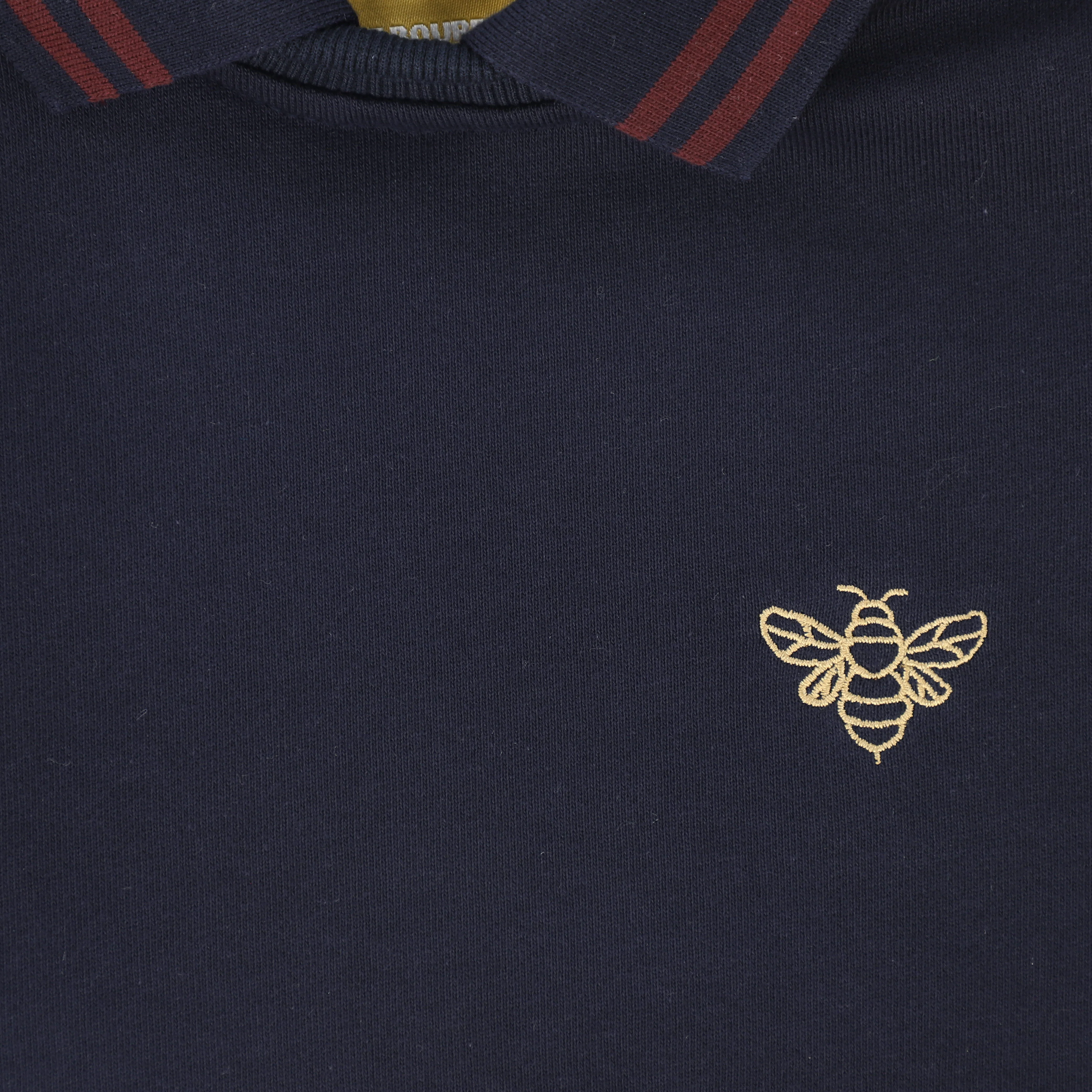 Le Bourdon Bee Embroidered Sweatshirt - Navy - Image 3