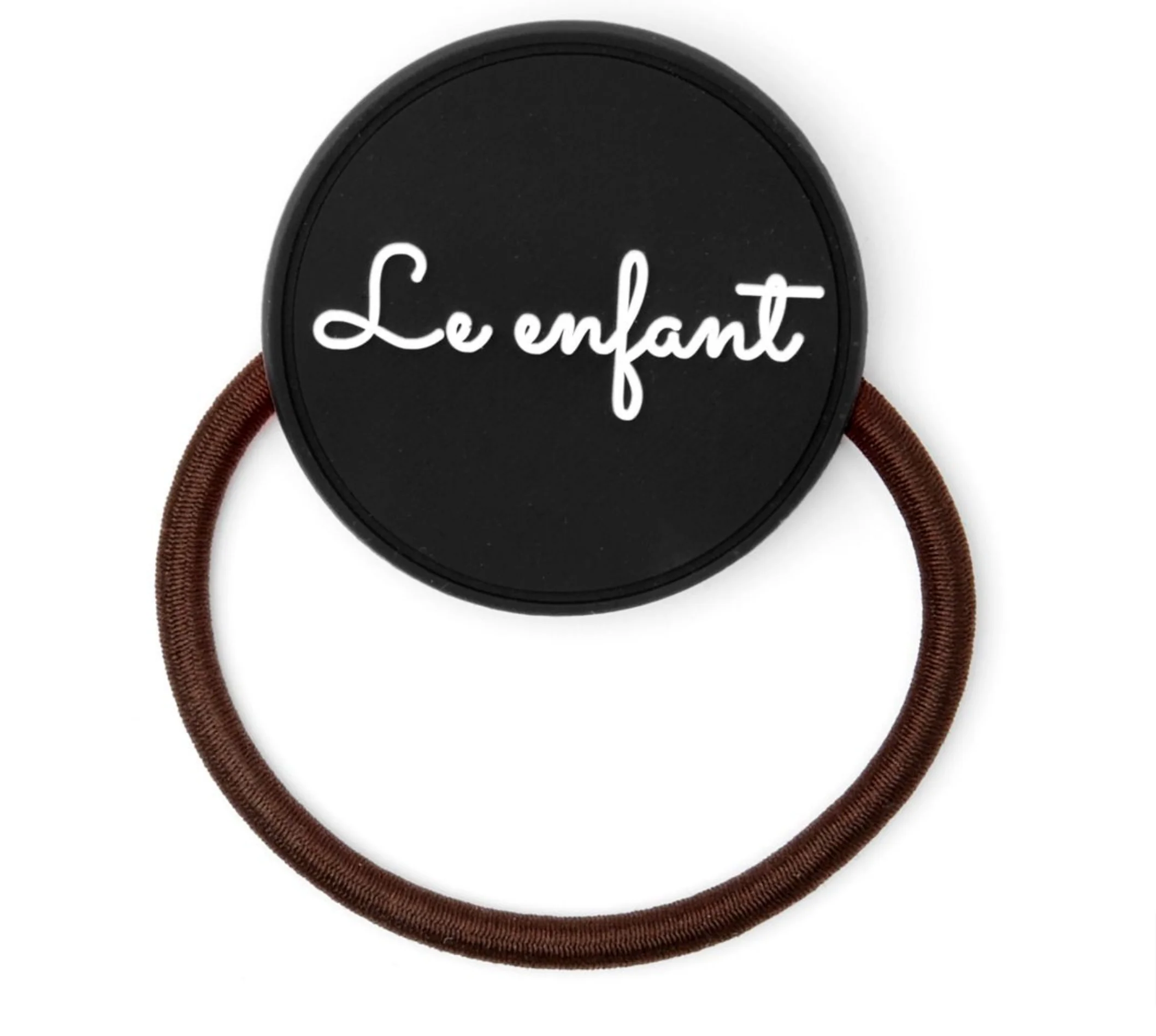 Le Enfant  Rubber Logo Pony Rubber Black