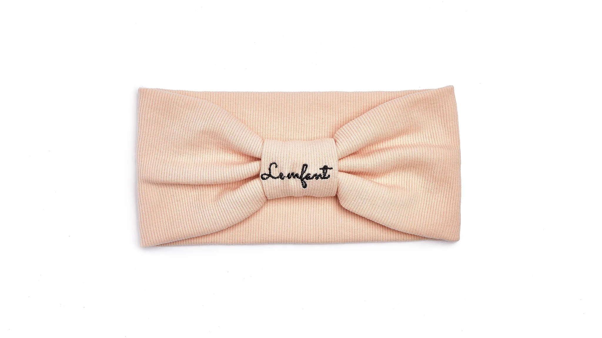 Le Enfant Baby Turban Sweatband - Pink