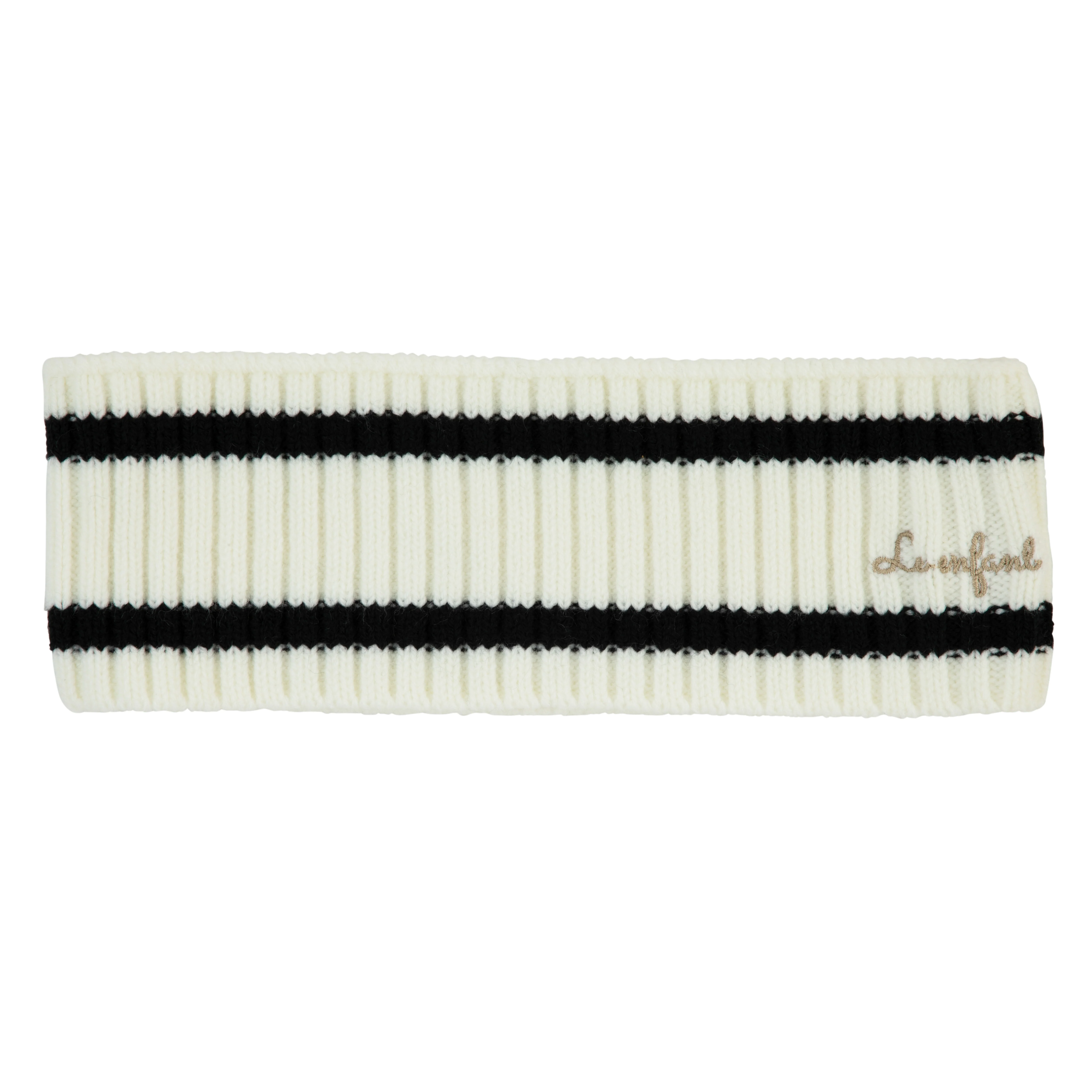 Le Enfant Knit Winter Band - Cream