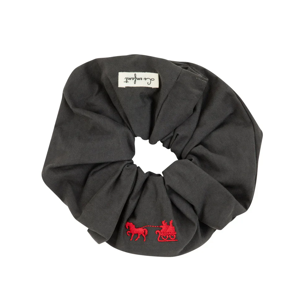 Le Enfant Petite Épopée Scrunchie - Grey