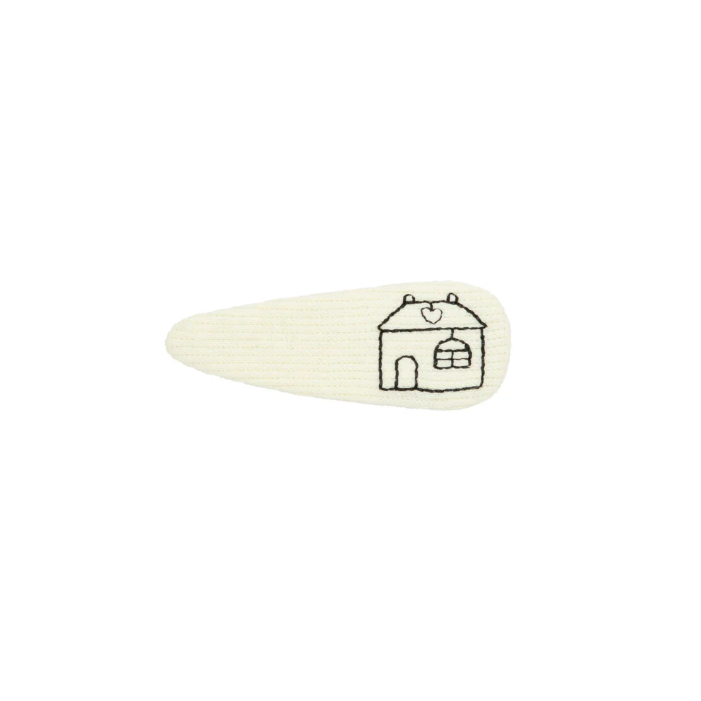 Le Enfant Village Clips Round (2 Pack) - Cream