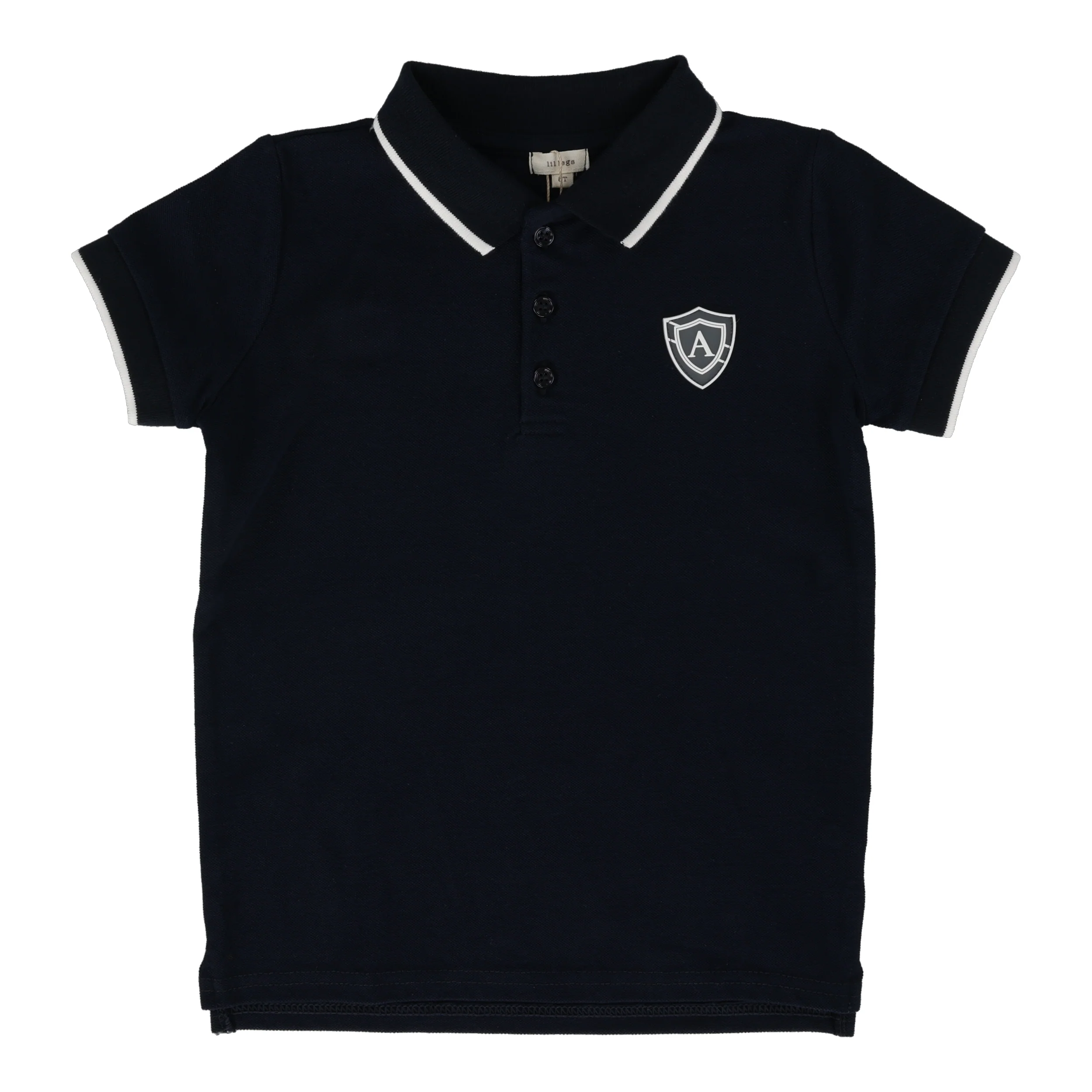 Lil Legs Boys Logo Polo - Dark Navy
