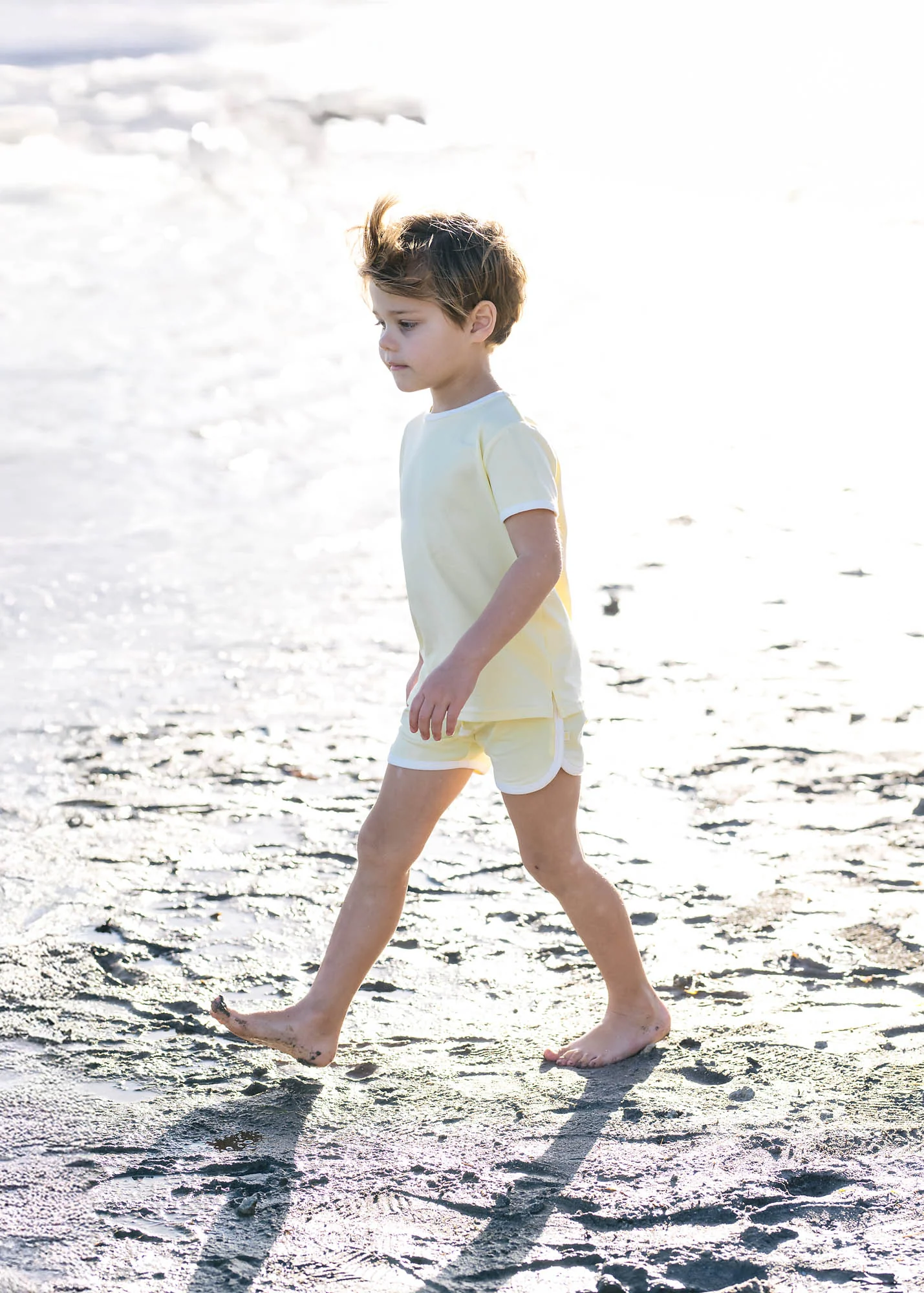 Lil Legs Boys Shorts - Yellow - Image 2