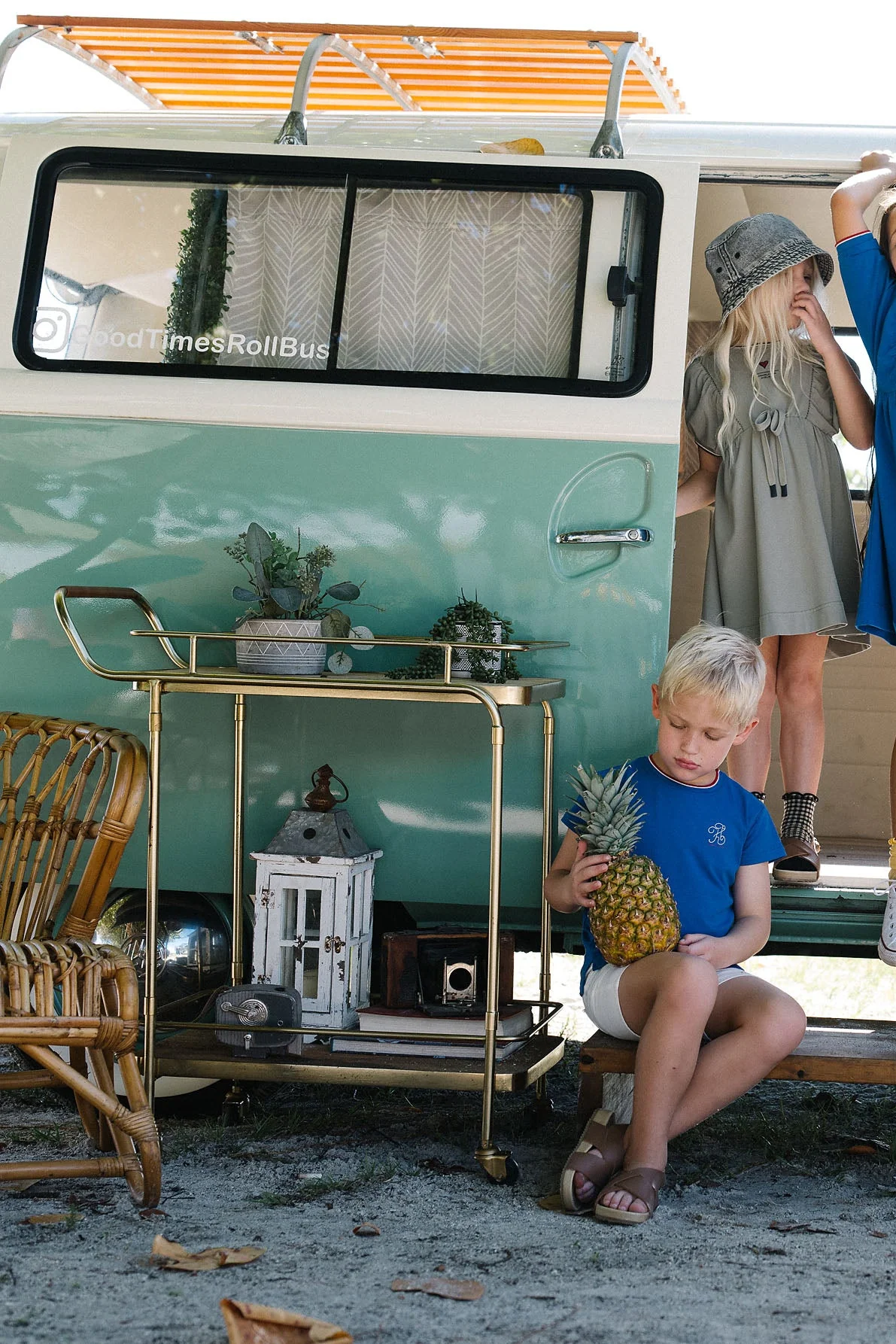 Lil Legs Outer Field Boys Tee - Electric Blue - Image 3