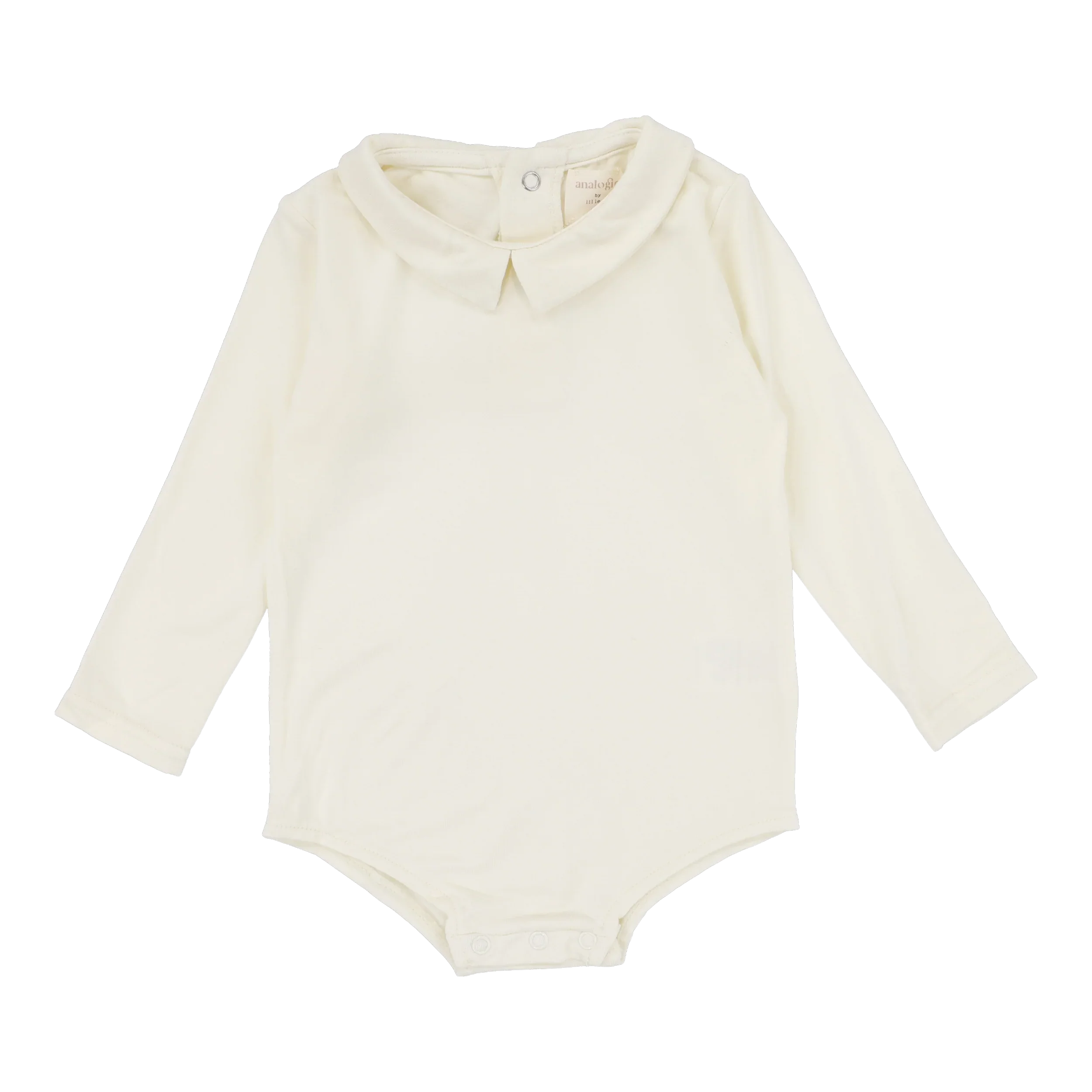 Lil Legs Collar Onesie - Cream